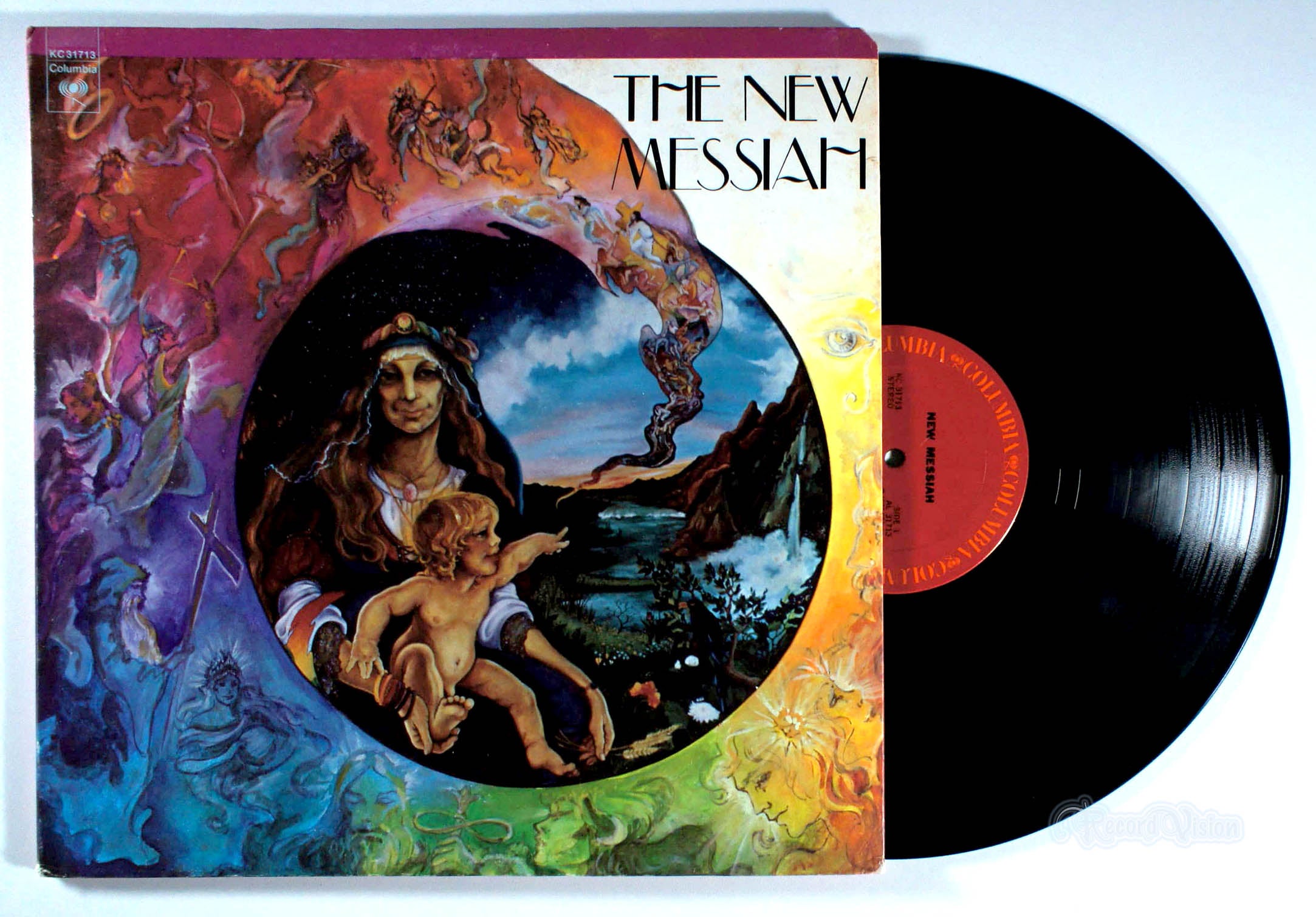 The New Messiah (front cover) Vinyl