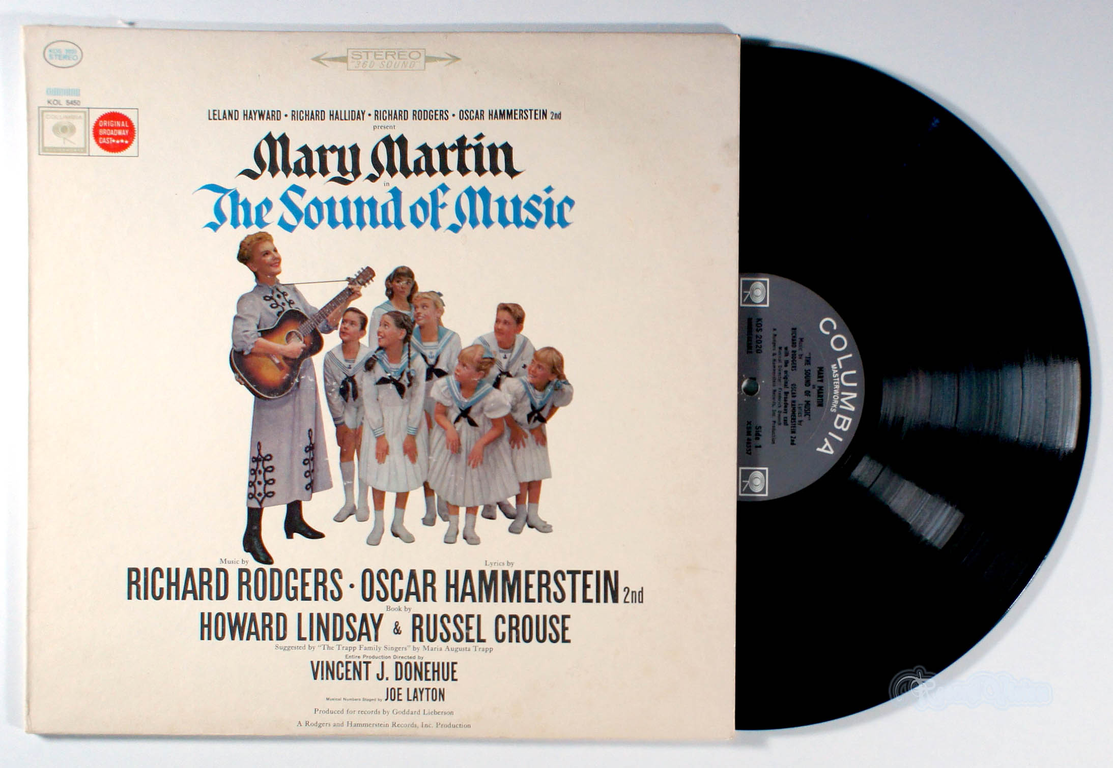 The Sound of Music (Broadway) (front cover) Vinyl