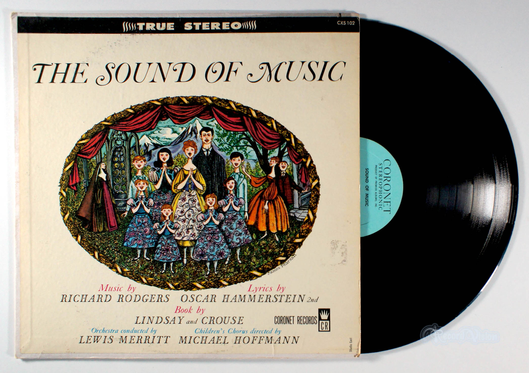 The Sound of Music (Coronet) (front cover) Vinyl