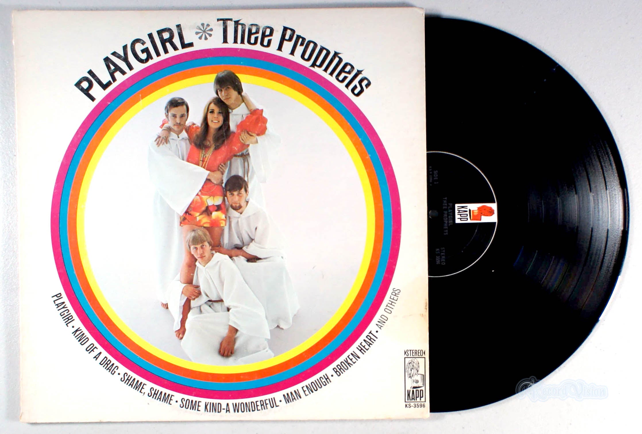 Thee Prophets - Playgirl (front cover) Vinyl