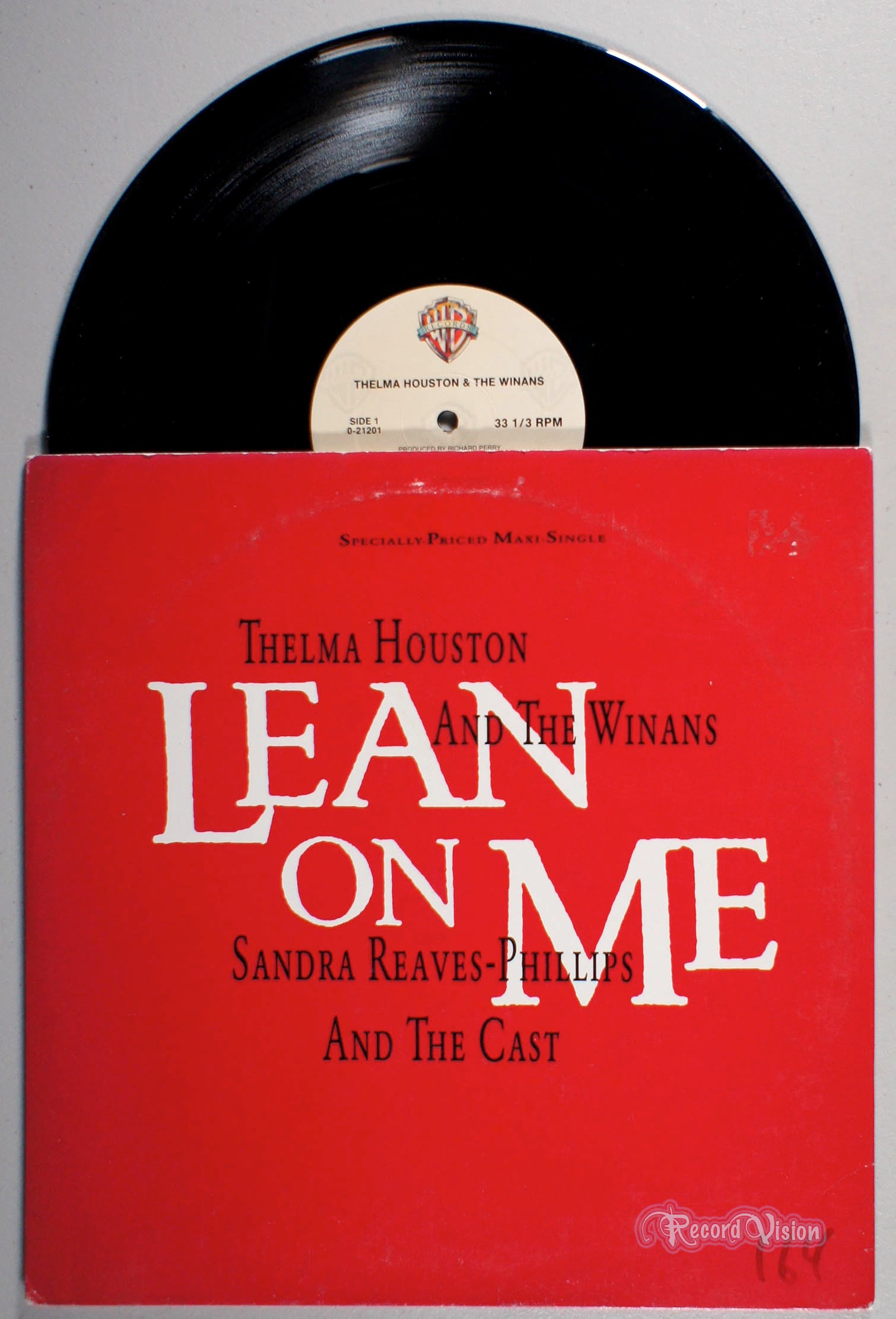 Thelma Houston - Lean on Me (front cover) Vinyl