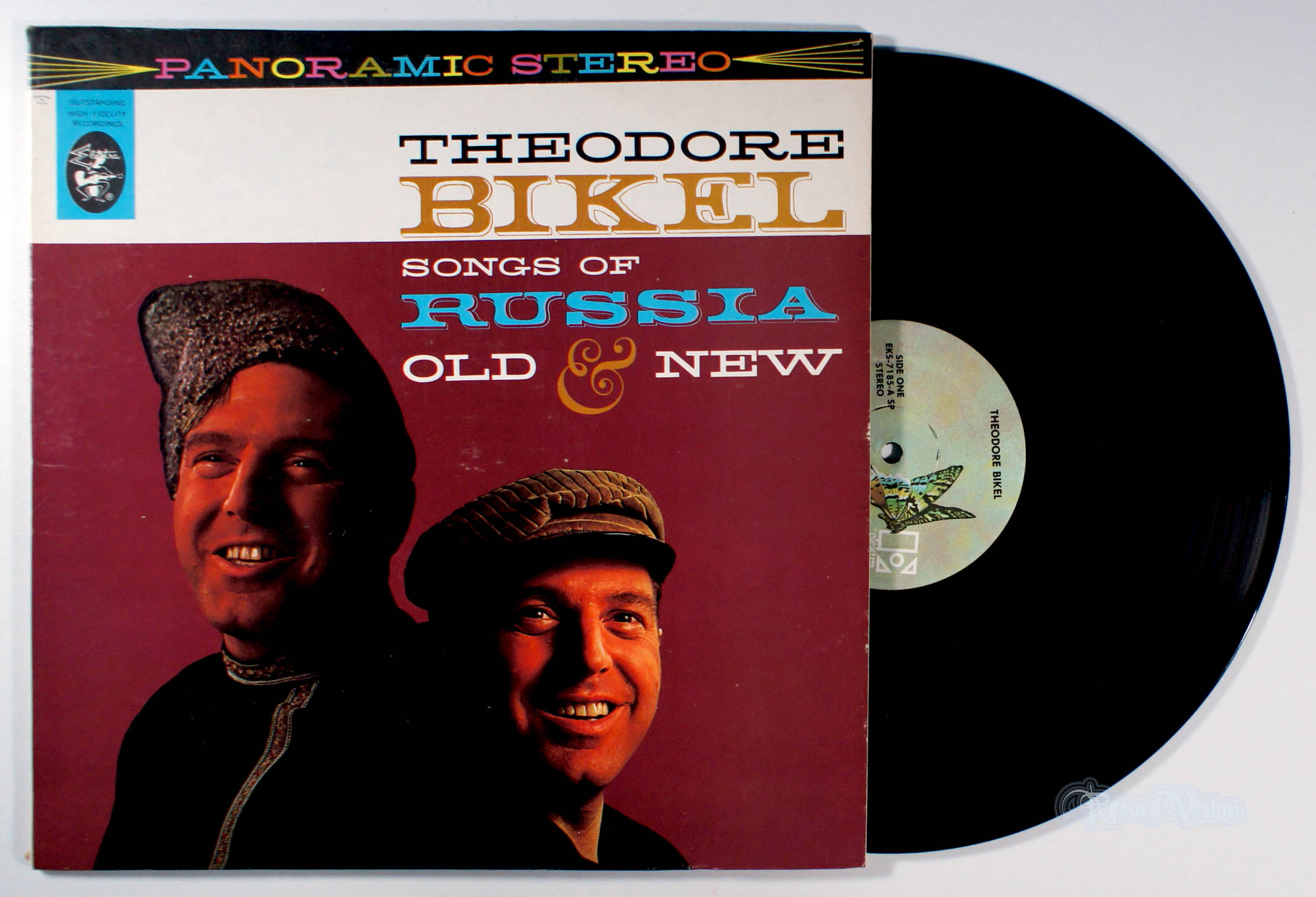 Theodore Bikel - Songs Of Russia (front cover) Vinyl
