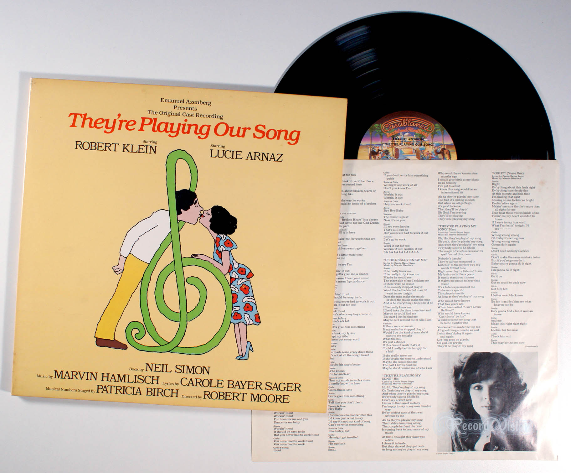 They're Playing Our Song (front cover) Vinyl