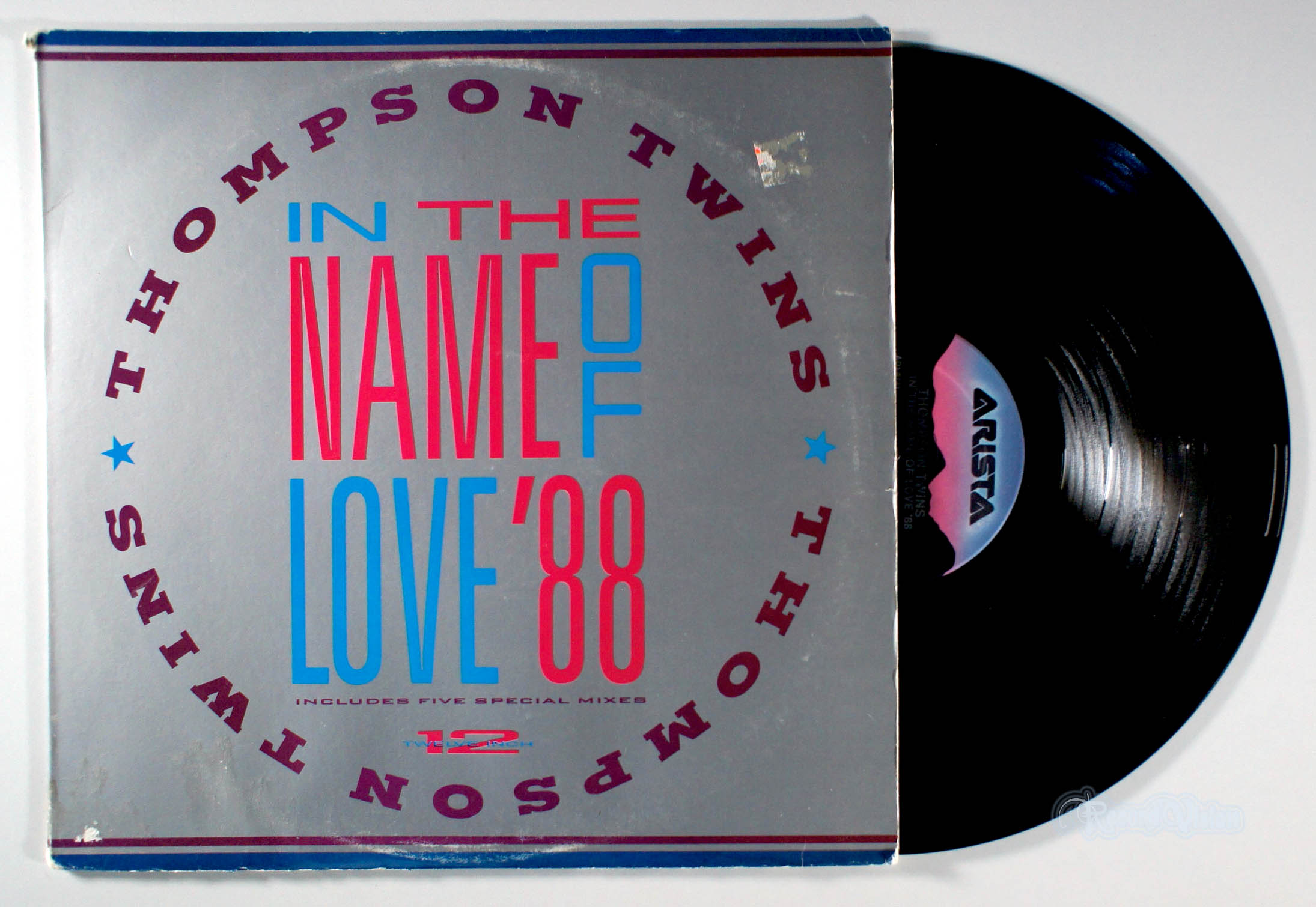 Thompson Twins - In the Name of Love '88 (front cover) Vinyl