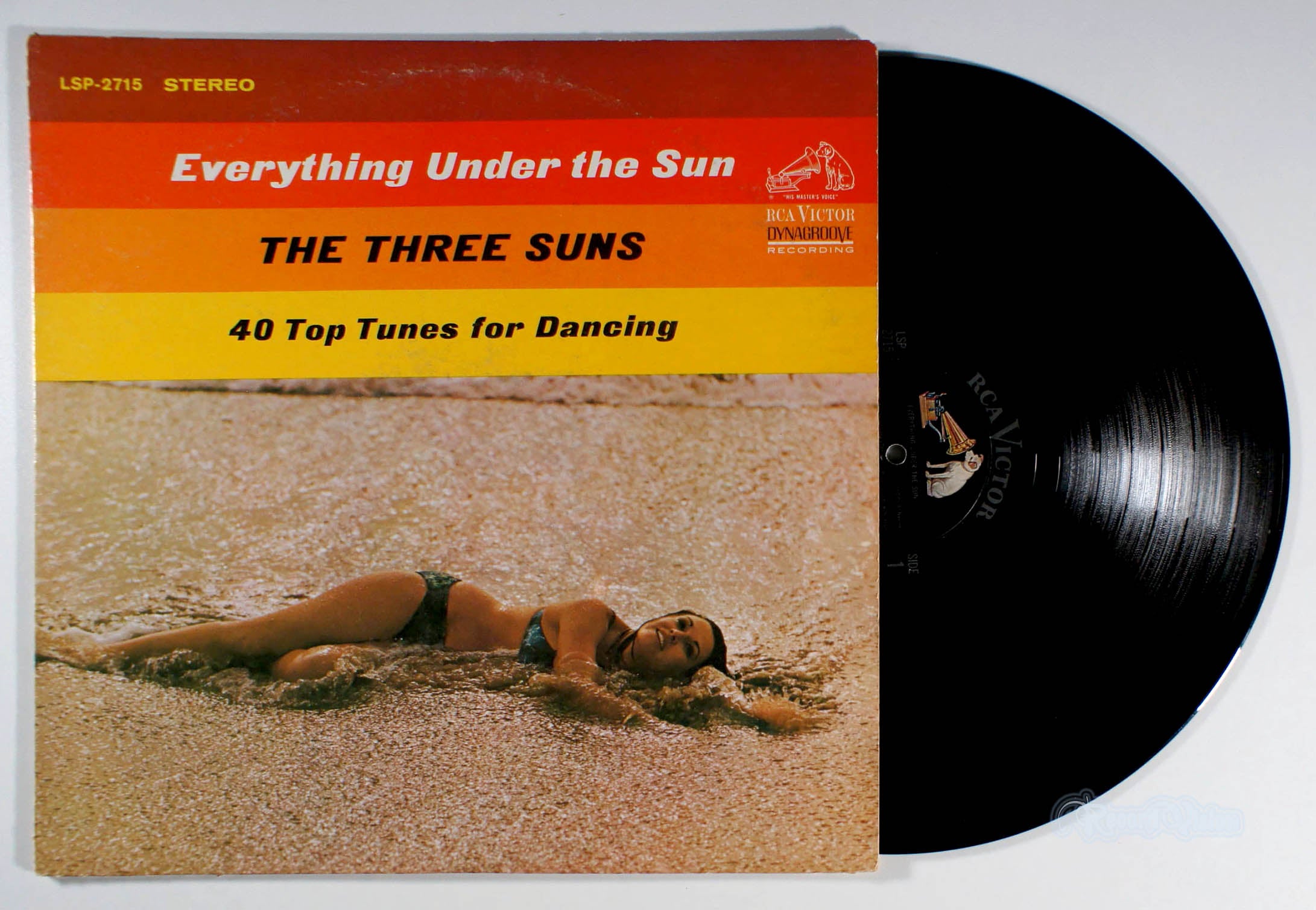 Three Suns - Everything Under the Stars (front cover) Vinyl