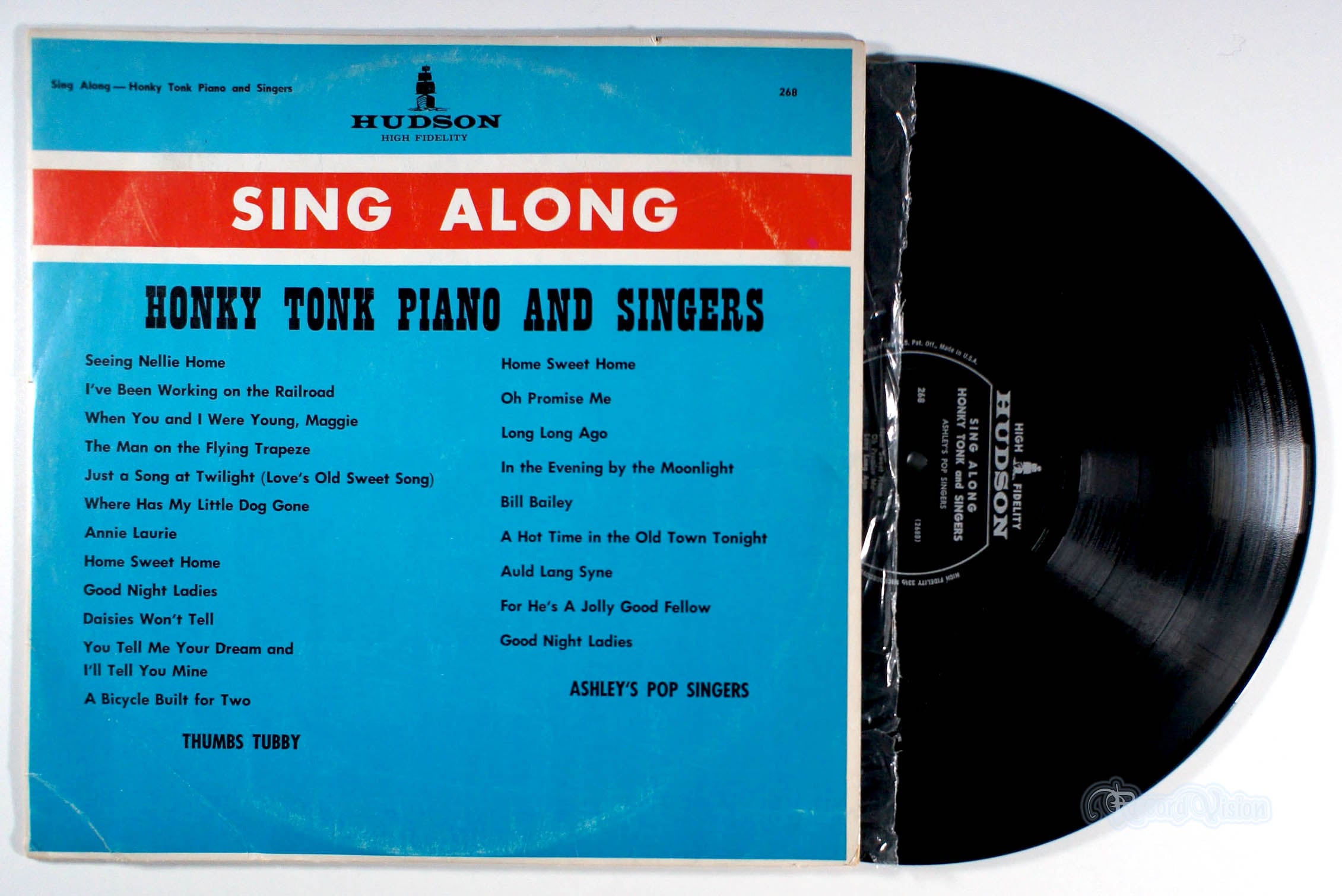 Thumbs Tubby - Sing Along (front cover) Vinyl