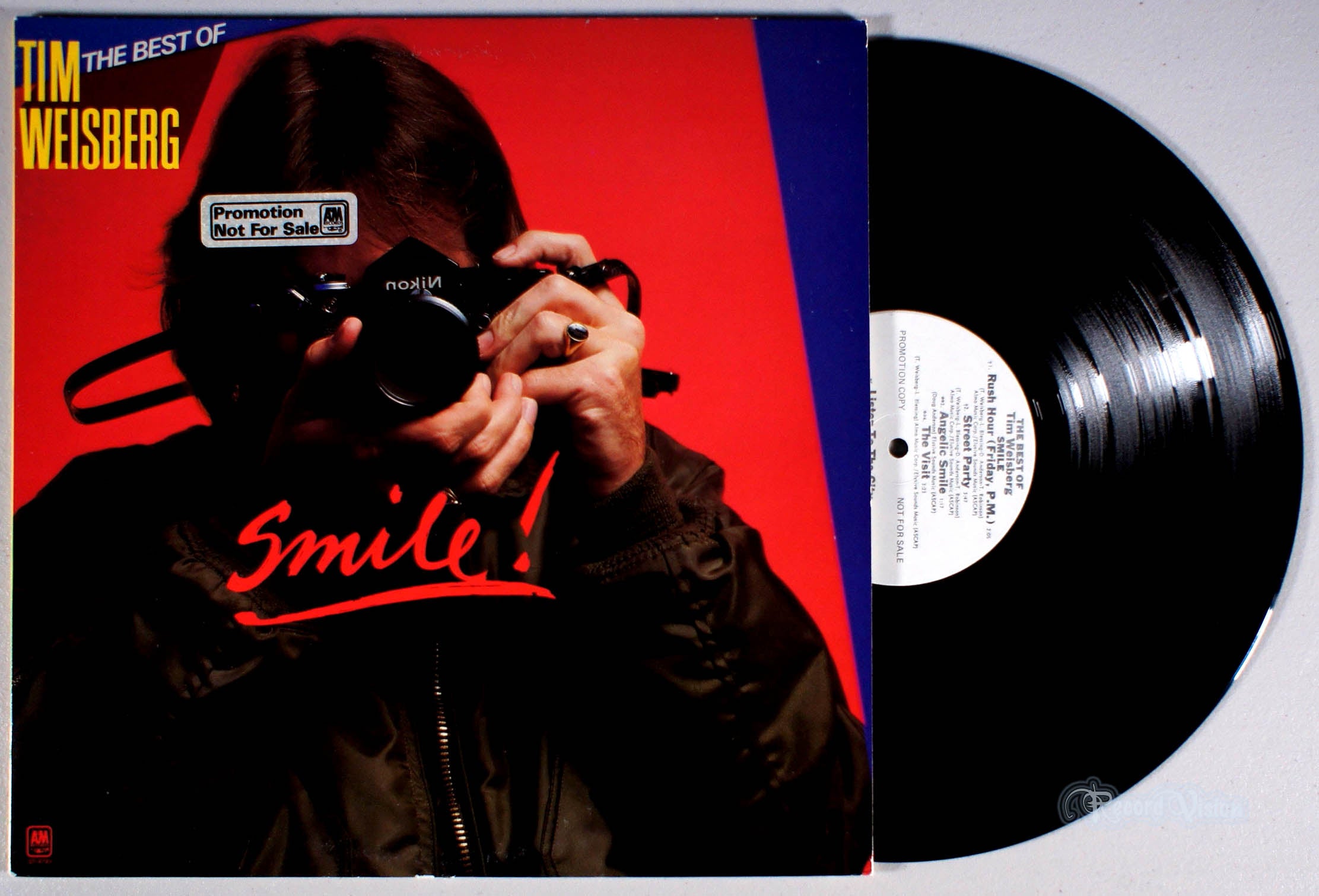 Tim Weisberg - Smile: The Best of (front cover) Vinyl