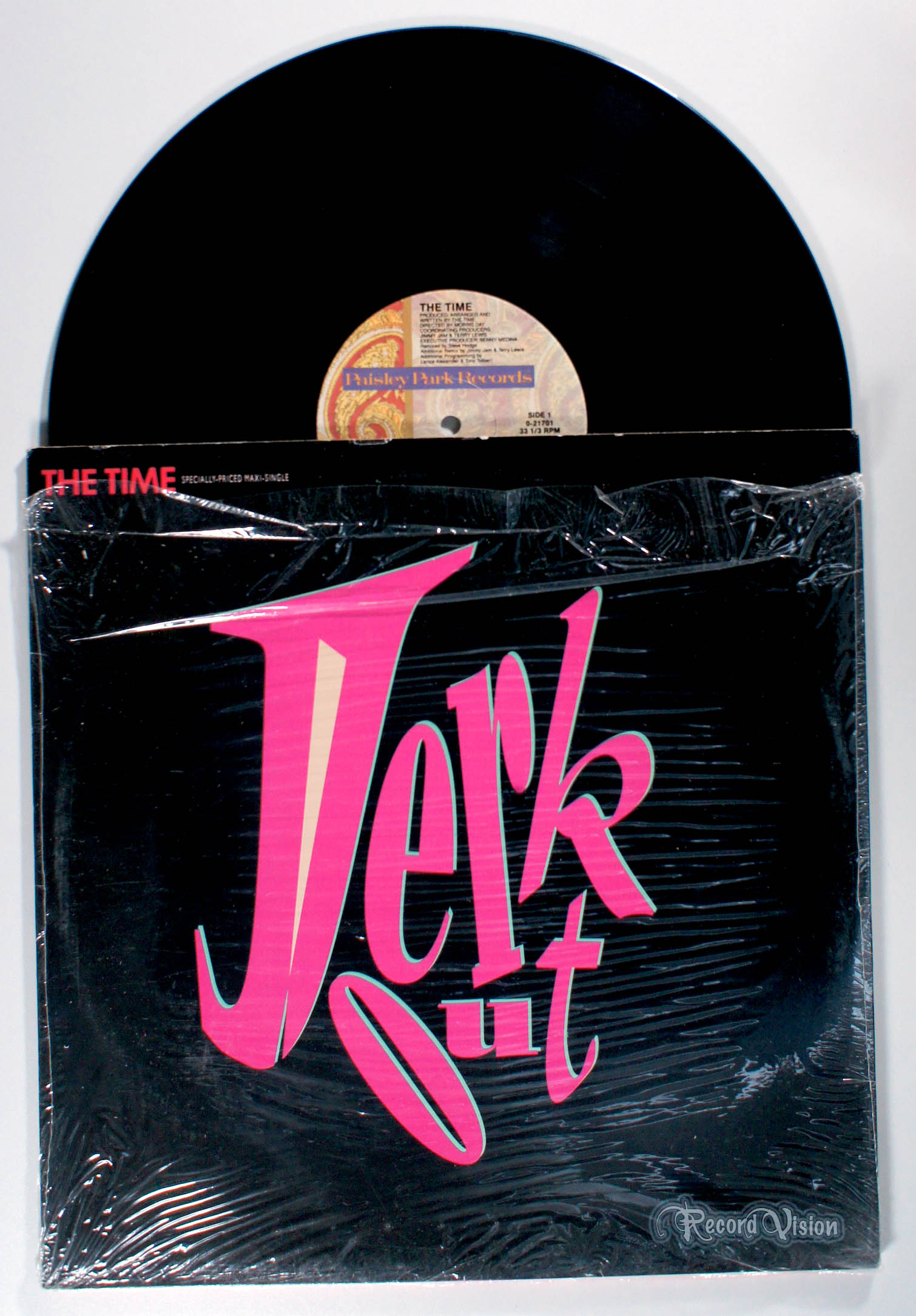 Time - Jerk Out (front cover) Vinyl