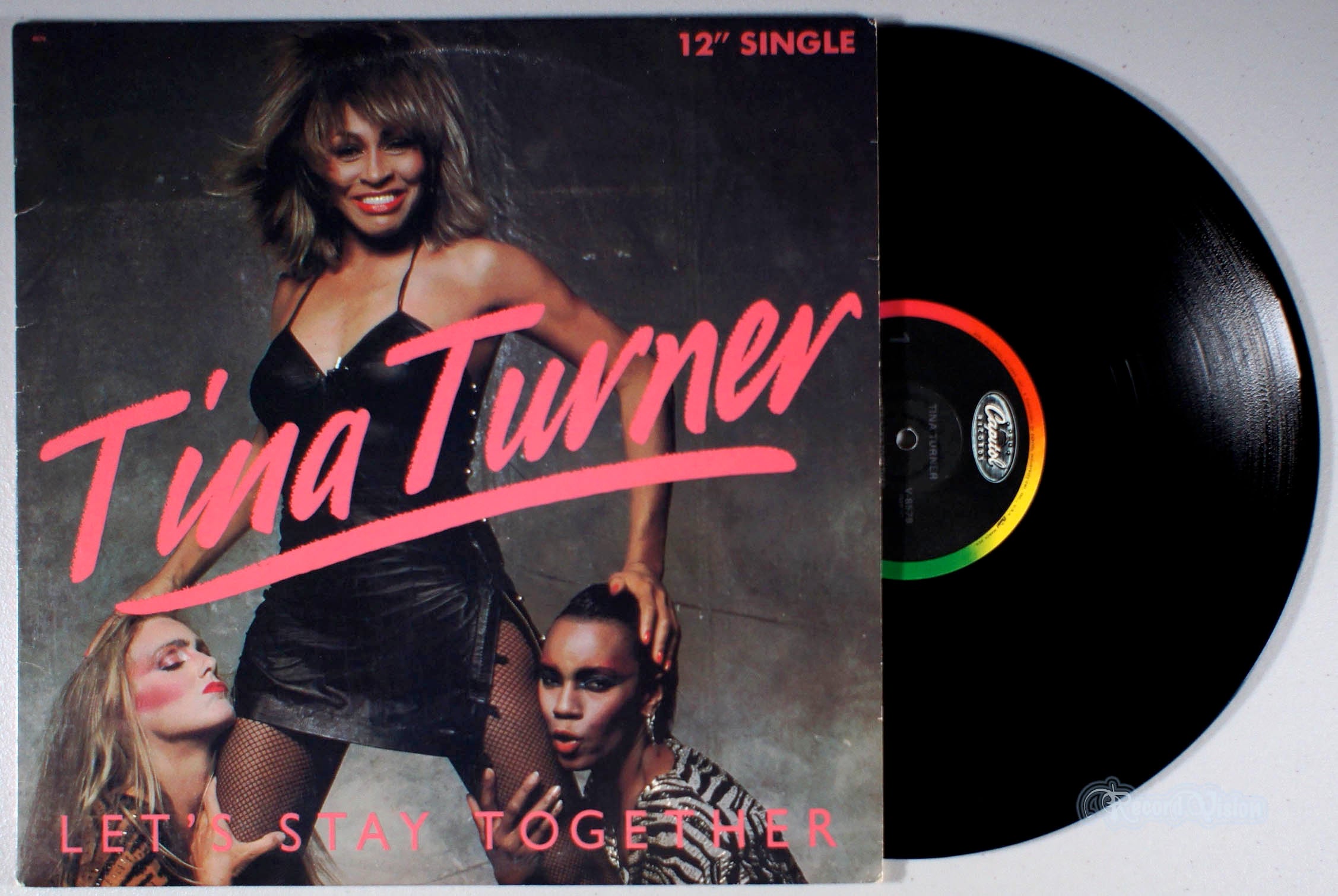 Tina Turner - Let's Stay Together (front cover) Vinyl