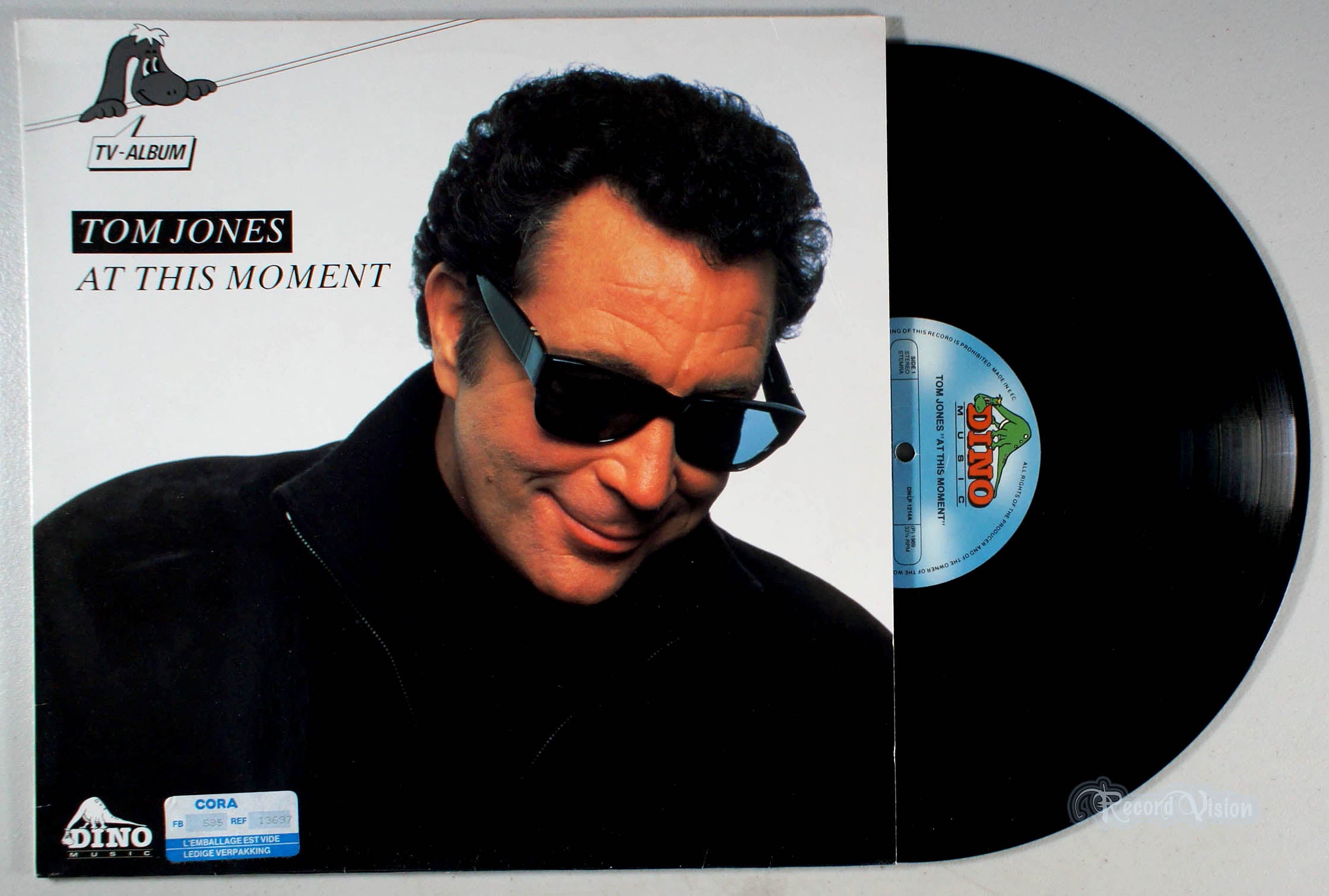 Tom Jones - At This Moment (front cover) Vinyl