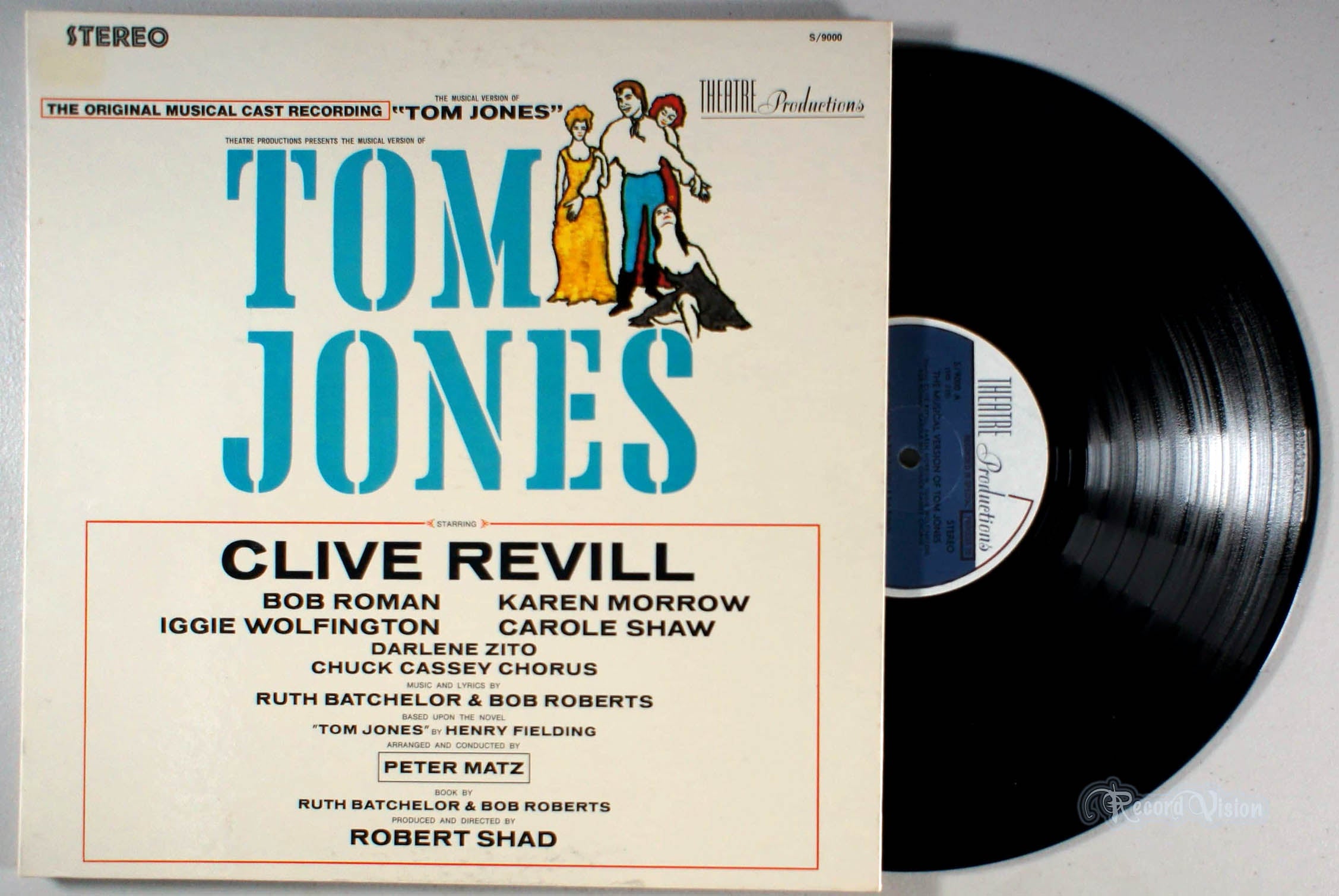 Tom Jones (front cover) Vinyl