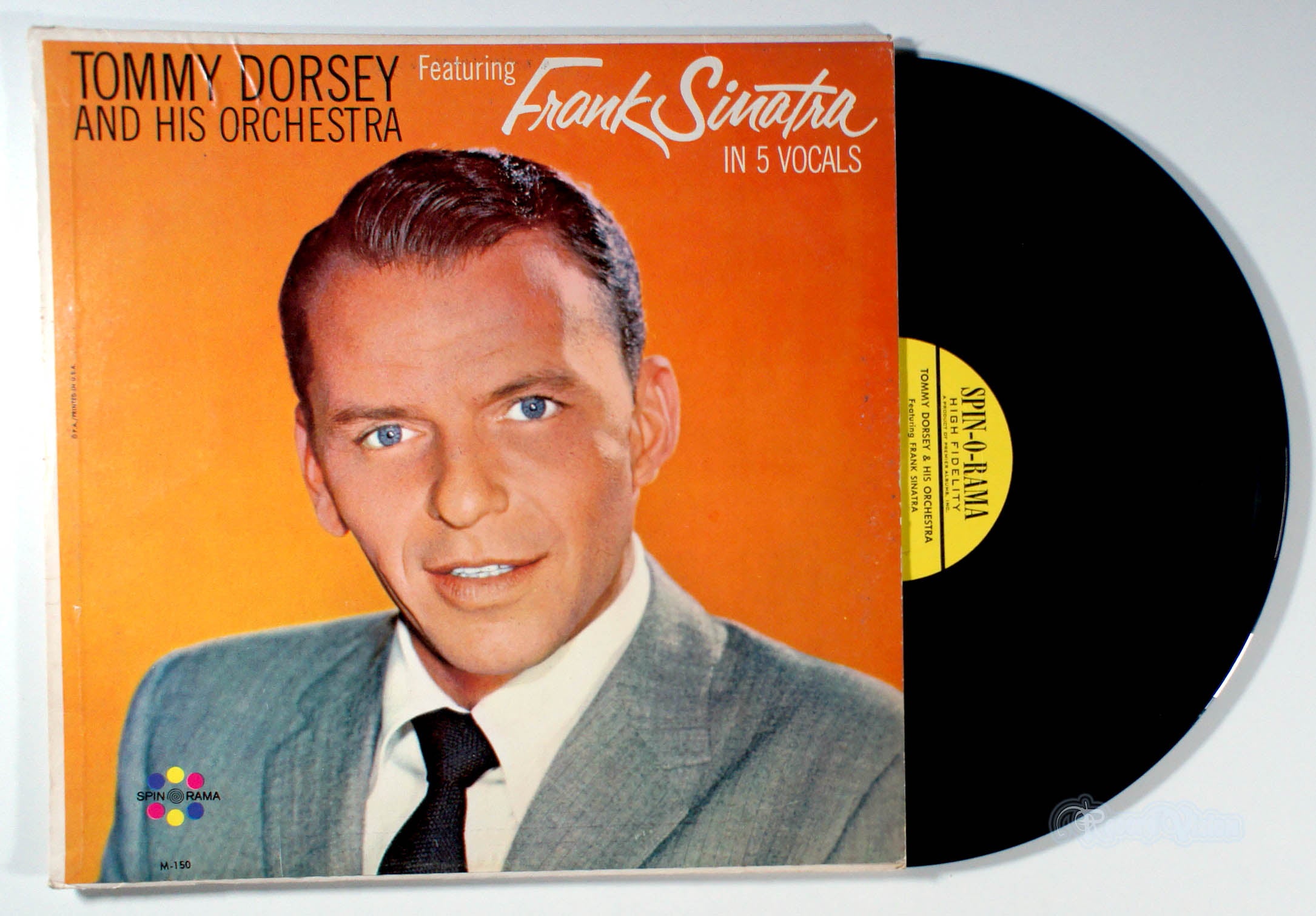 Tommy Dorsey - Featuring Frank Sinatra (front cover) Vinyl