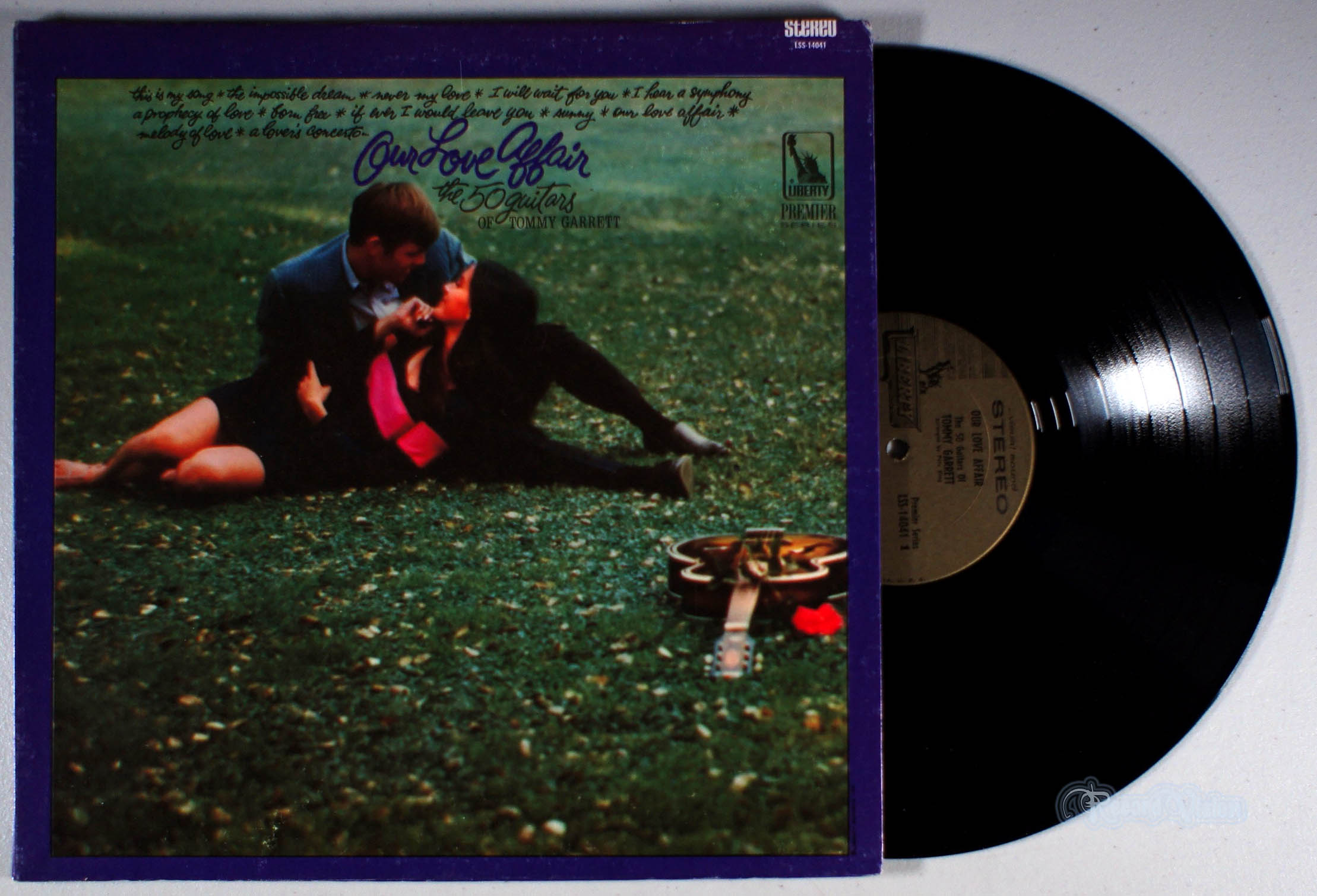 Tommy Garrett - Our Love Affair (front cover) Vinyl