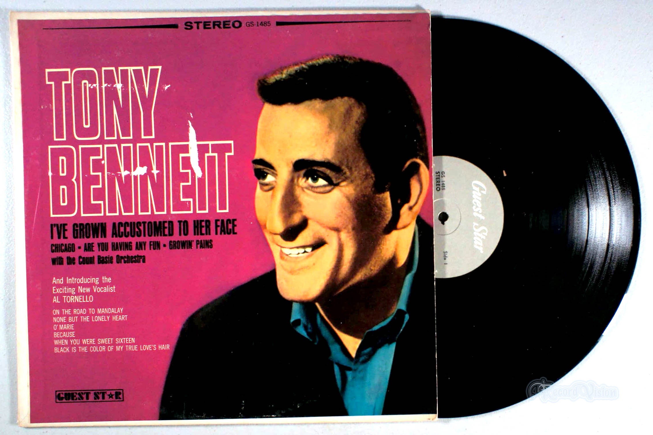 Tony Bennett - I've Grown Accustomed to Her Face (front cover) Vinyl