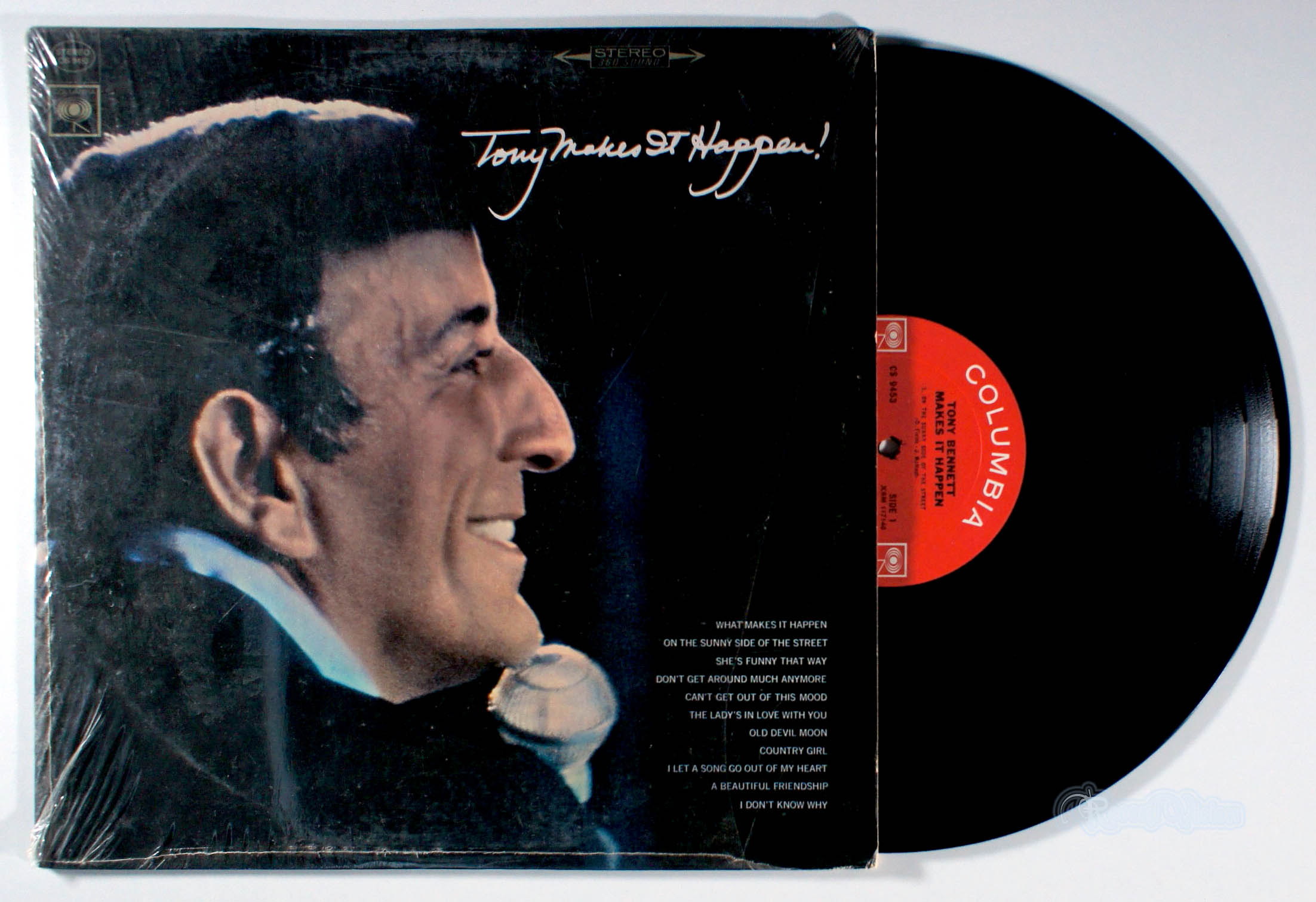 Tony Bennett - Makes it Happen! (front cover) Vinyl