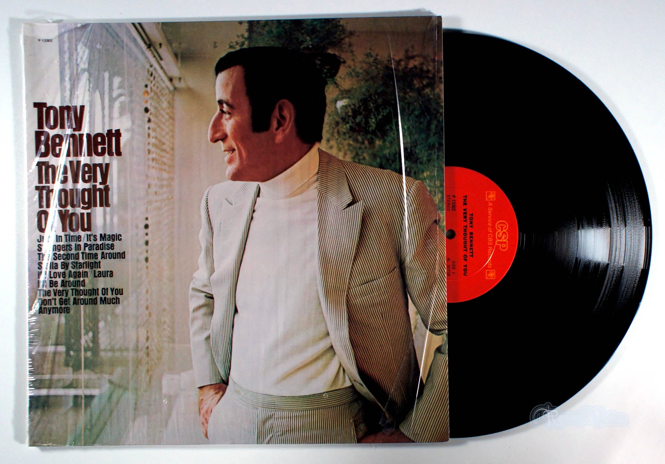 Tony Bennett - The Very Thought of You (front cover) Vinyl