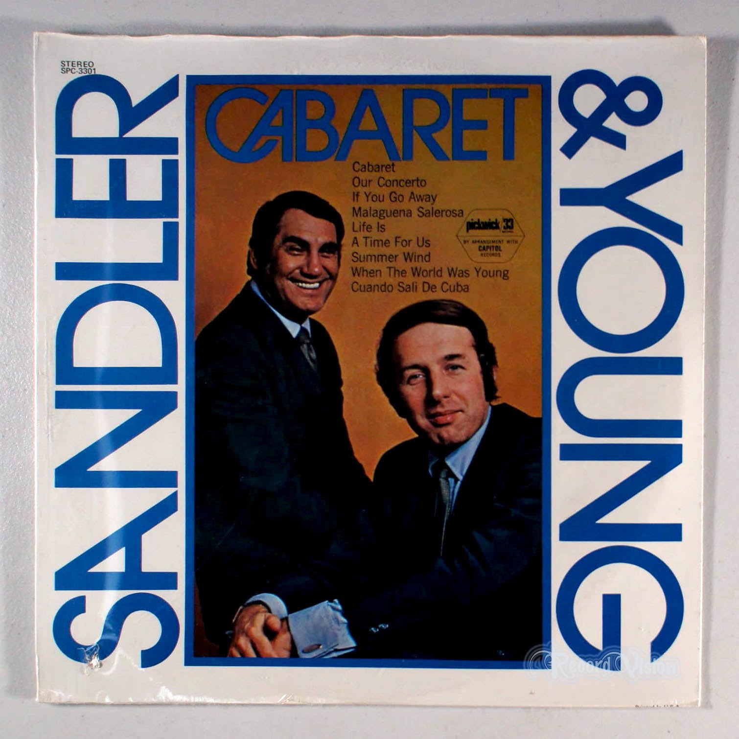 Tony Sandler and Ralph Young - Cabaret (front cover) Vinyl
