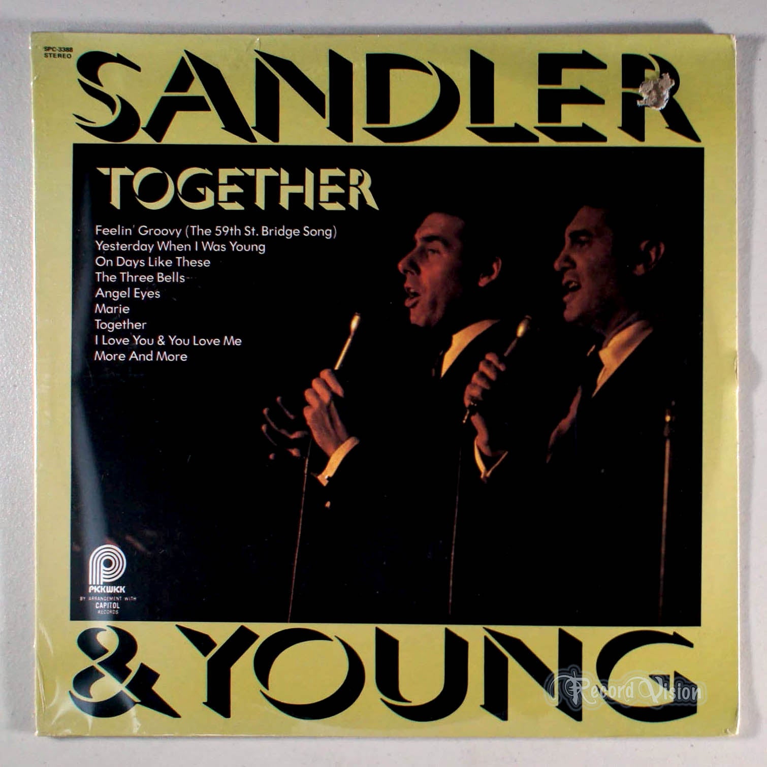 Tony Sandler and Ralph Young - Together (front cover) Vinyl