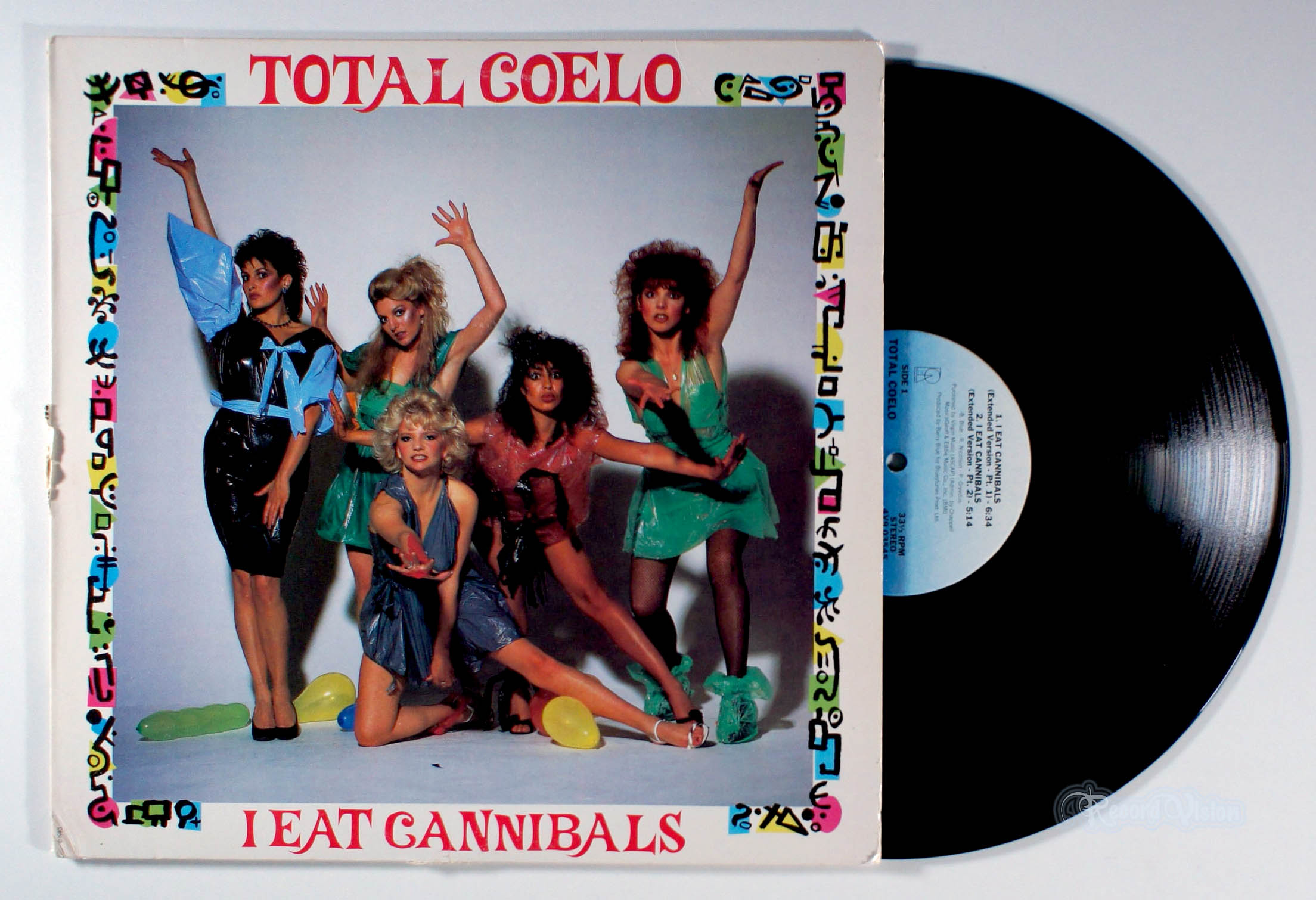 Total Coelo - I Eat Cannibals (front cover) Vinyl