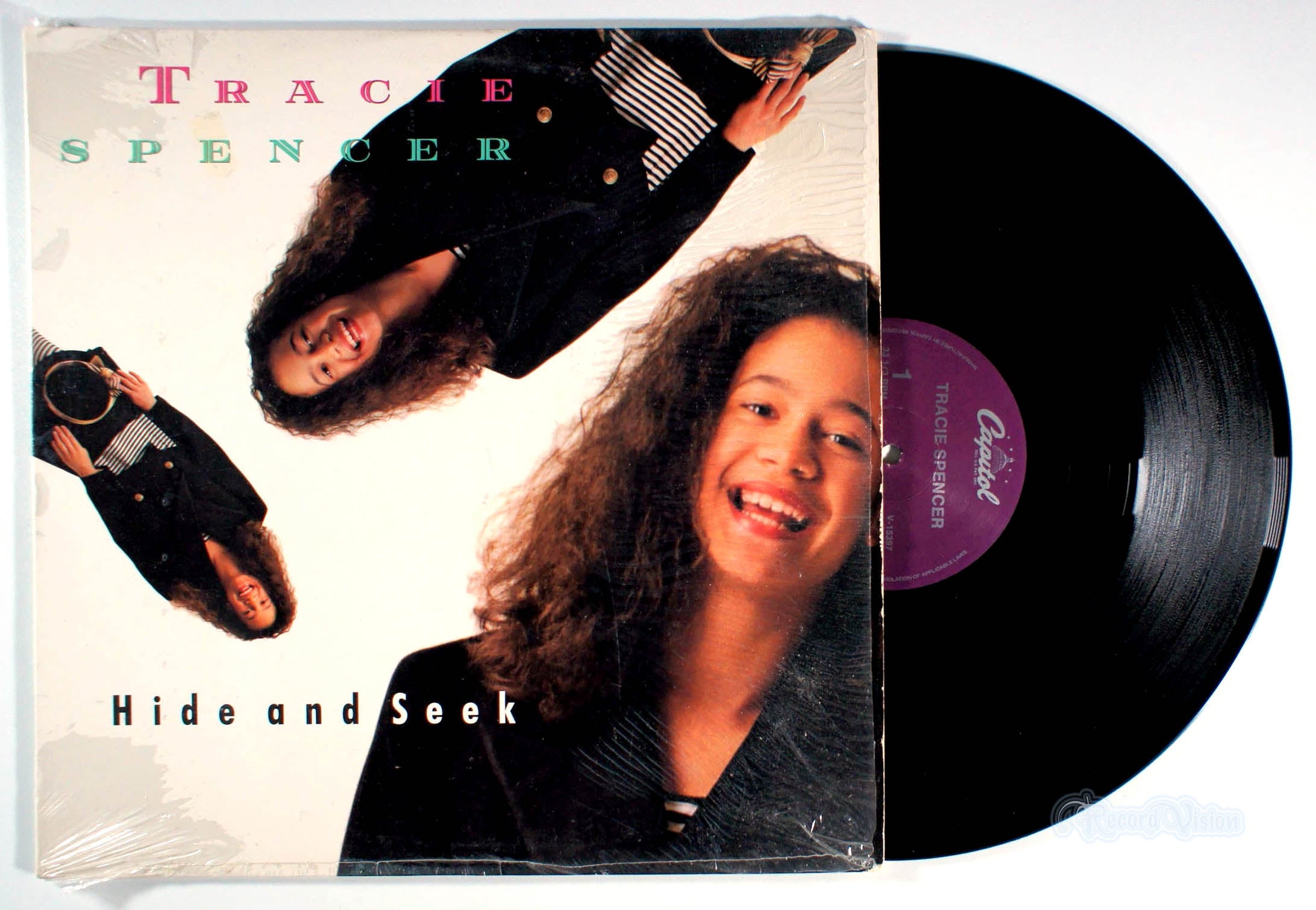 Tracie Spencer - Hide and Seek (front cover) Vinyl
