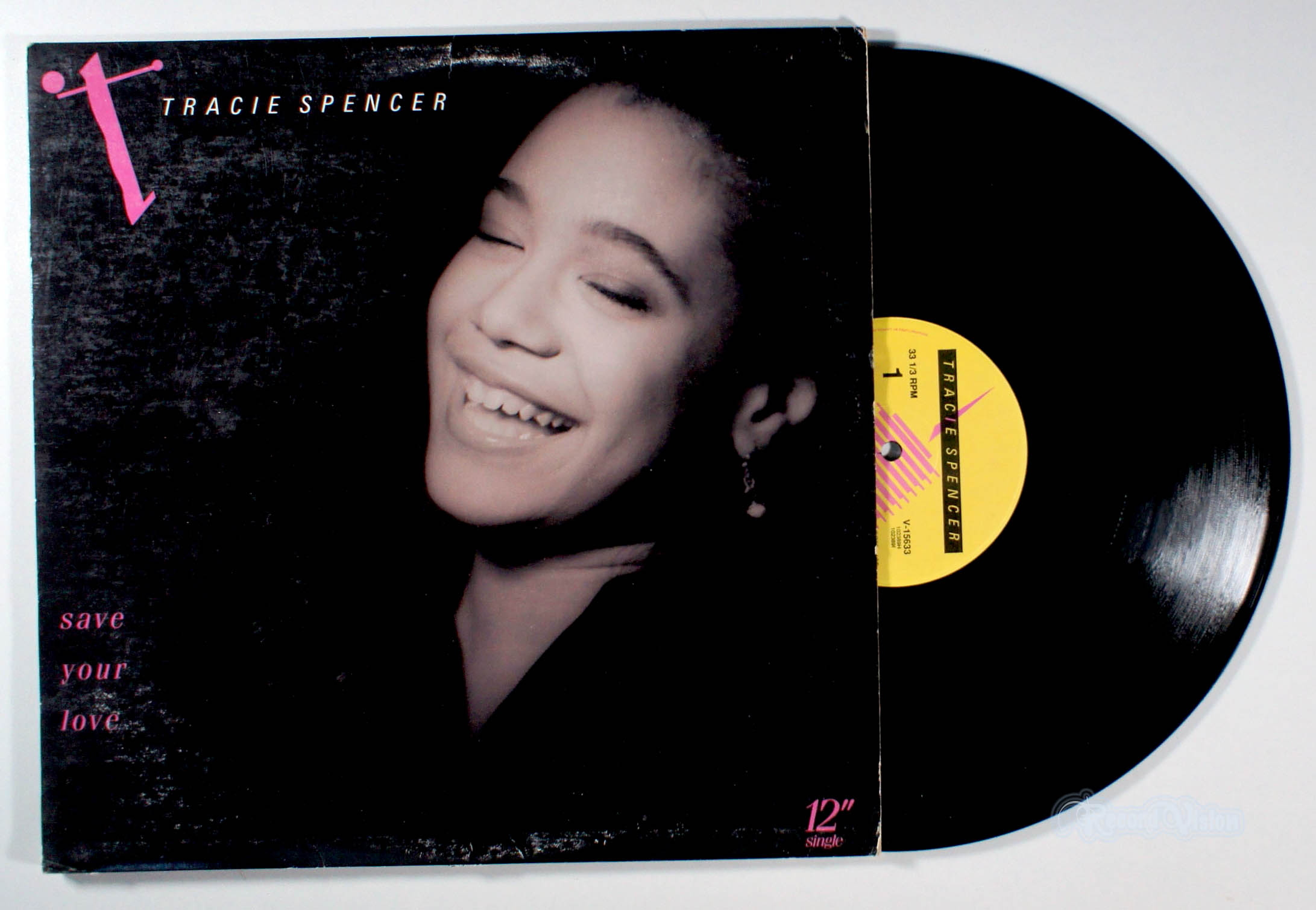 Tracie Spencer - Save Your Love (12" Single) (front cover) Vinyl