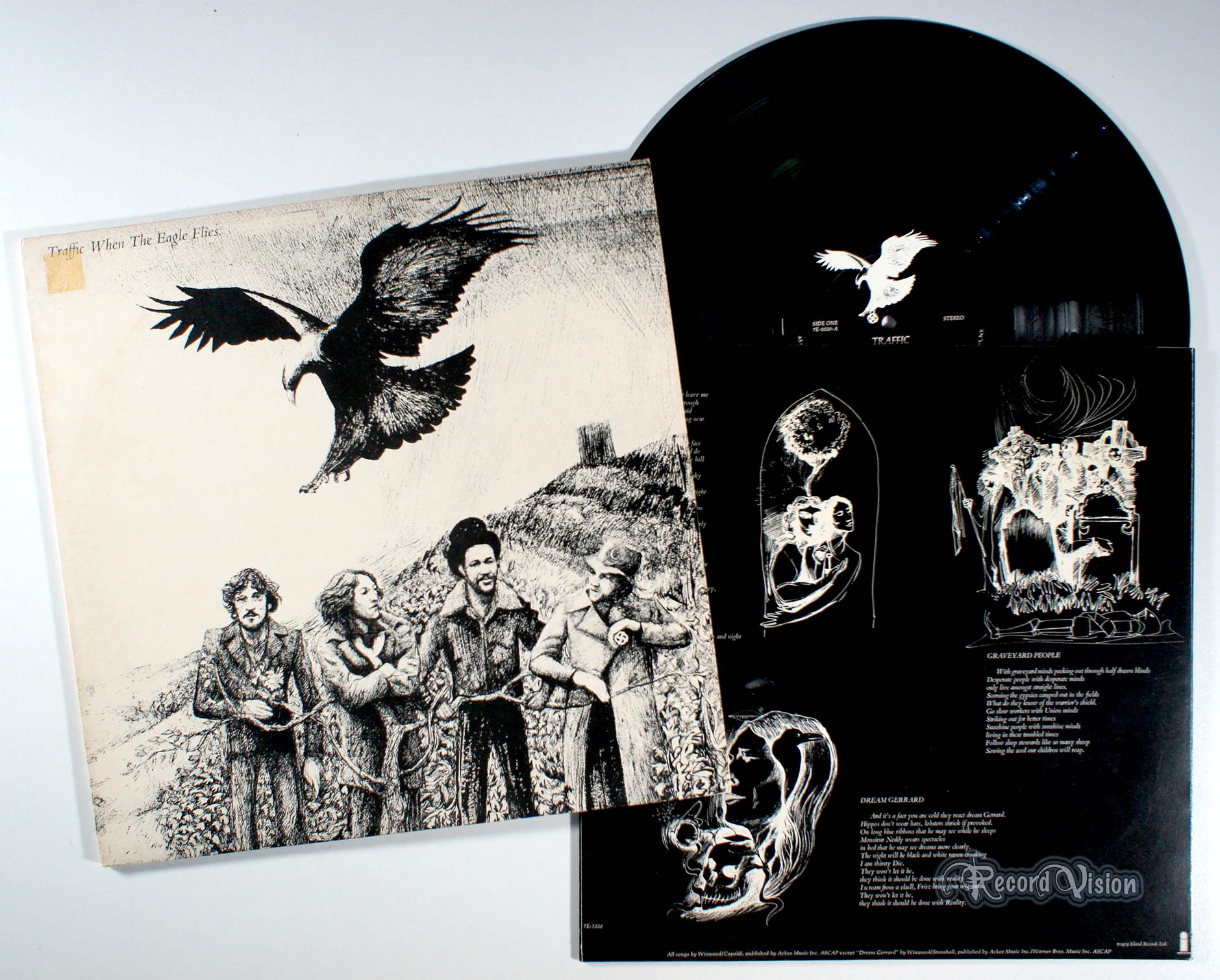 Traffic - When the Eagle Flies (front cover) Vinyl