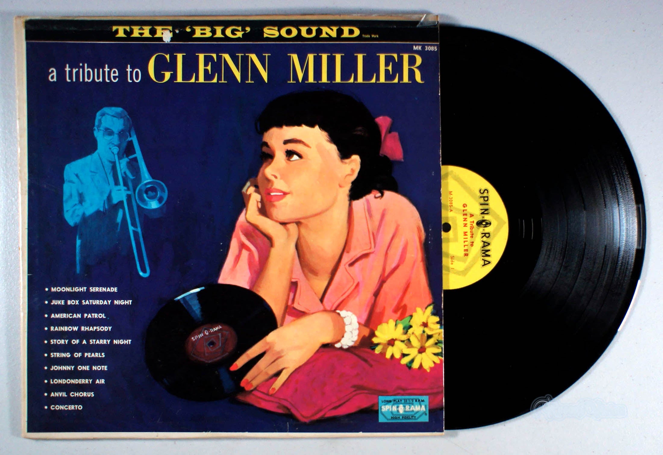 Tribute to Glenn Miller: The Big Sound (front cover) Vinyl
