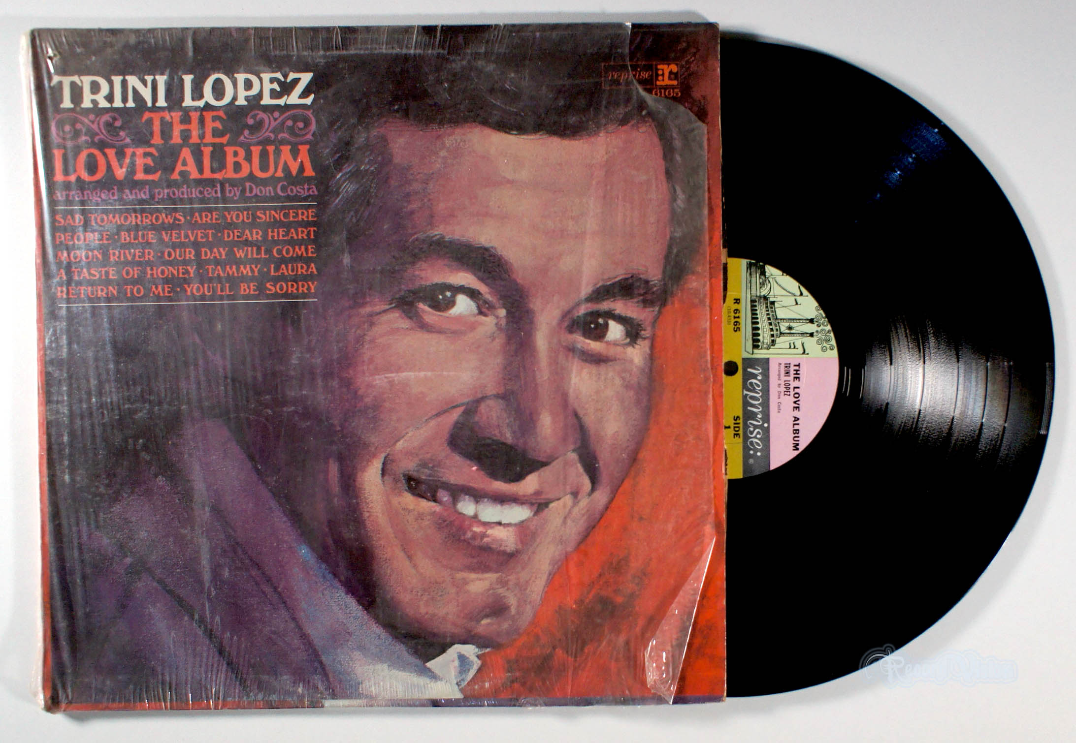 Trini Lopez - The Love Album (front cover) Vinyl