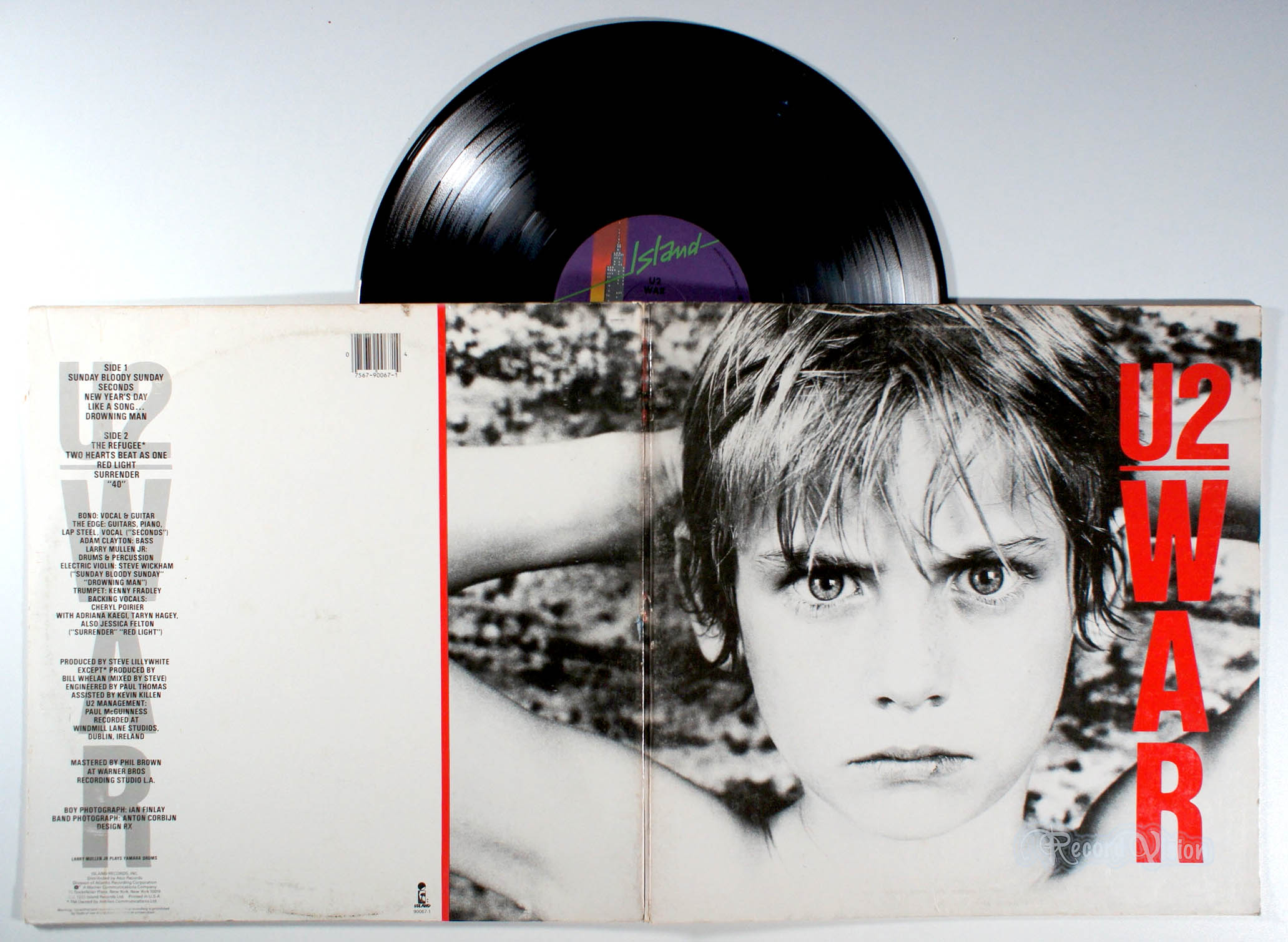 U2 - War (front cover) Vinyl