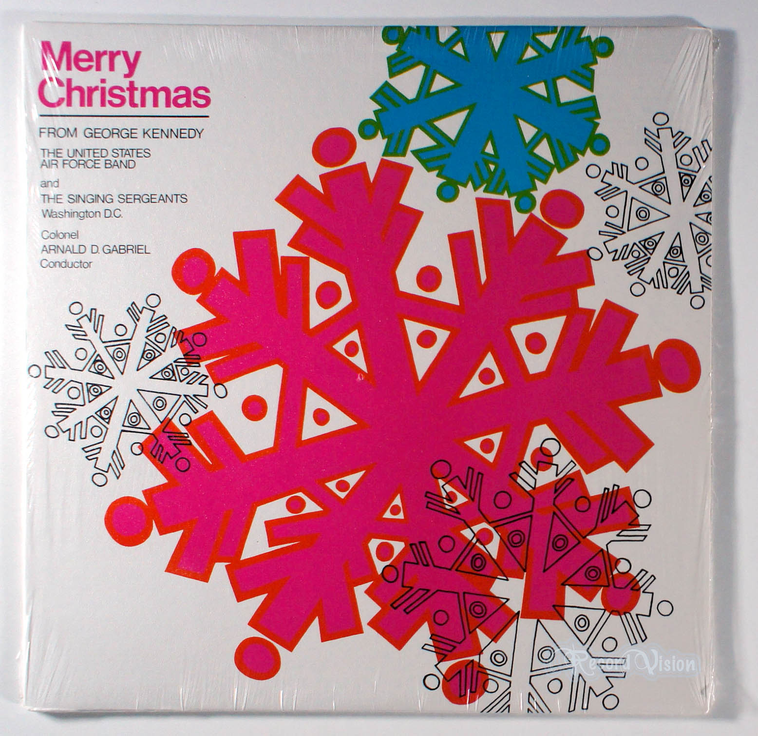 United States Air Force Band - Merry Christmas (front cover) Vinyl