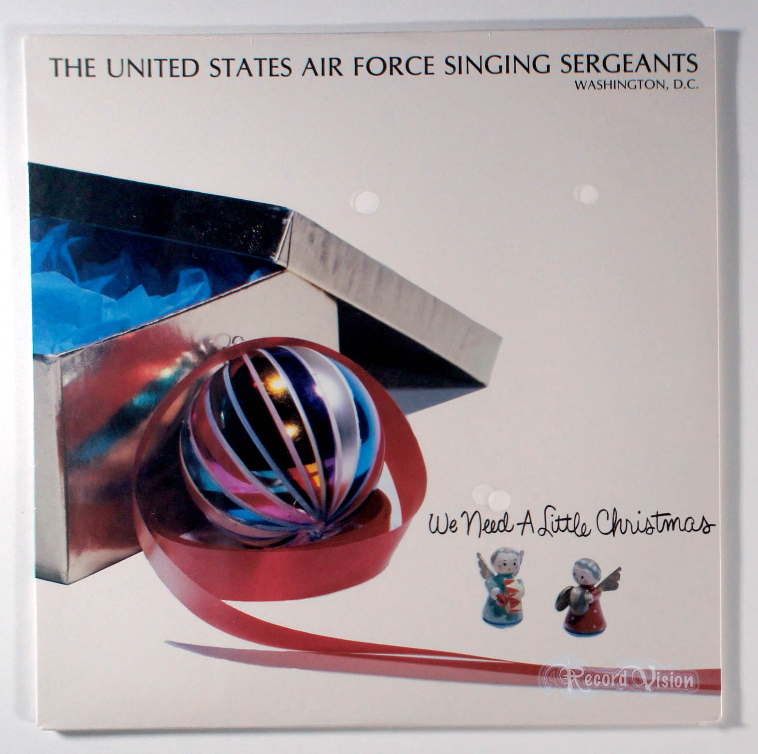 United States Air Force Band - We Need a Little Christmas (front cover) Vinyl