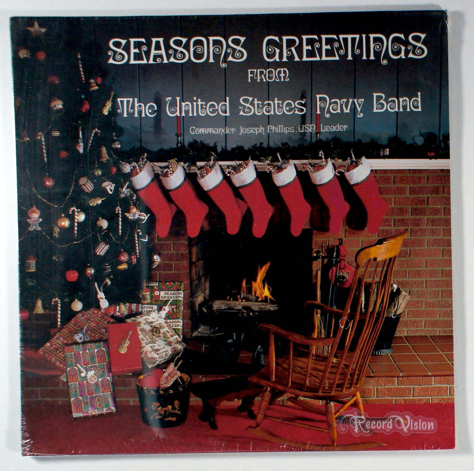 United States Navy Band - Seasons Greetings (front cover) Vinyl