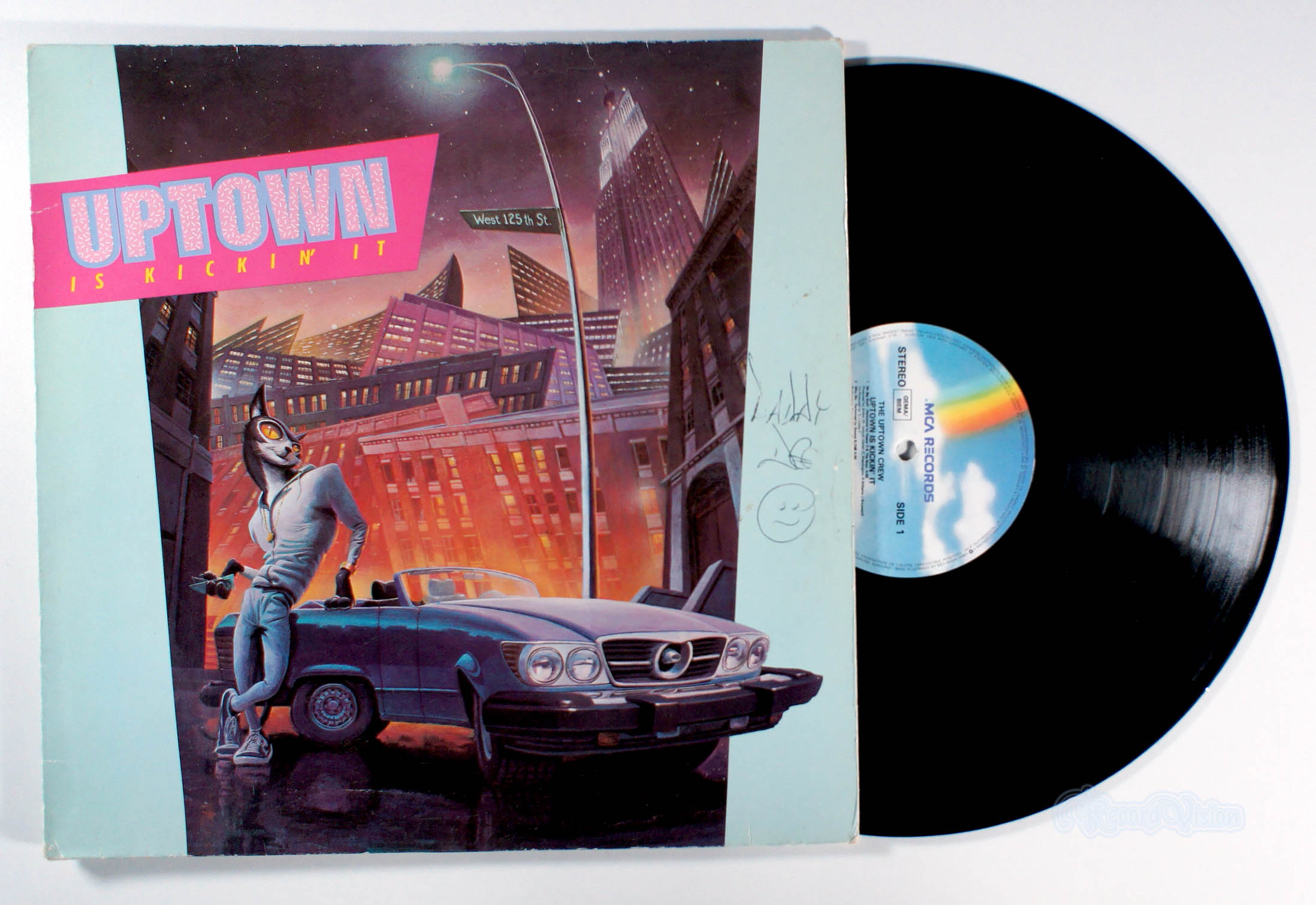 Uptown Is Kickin' It (front cover) Vinyl