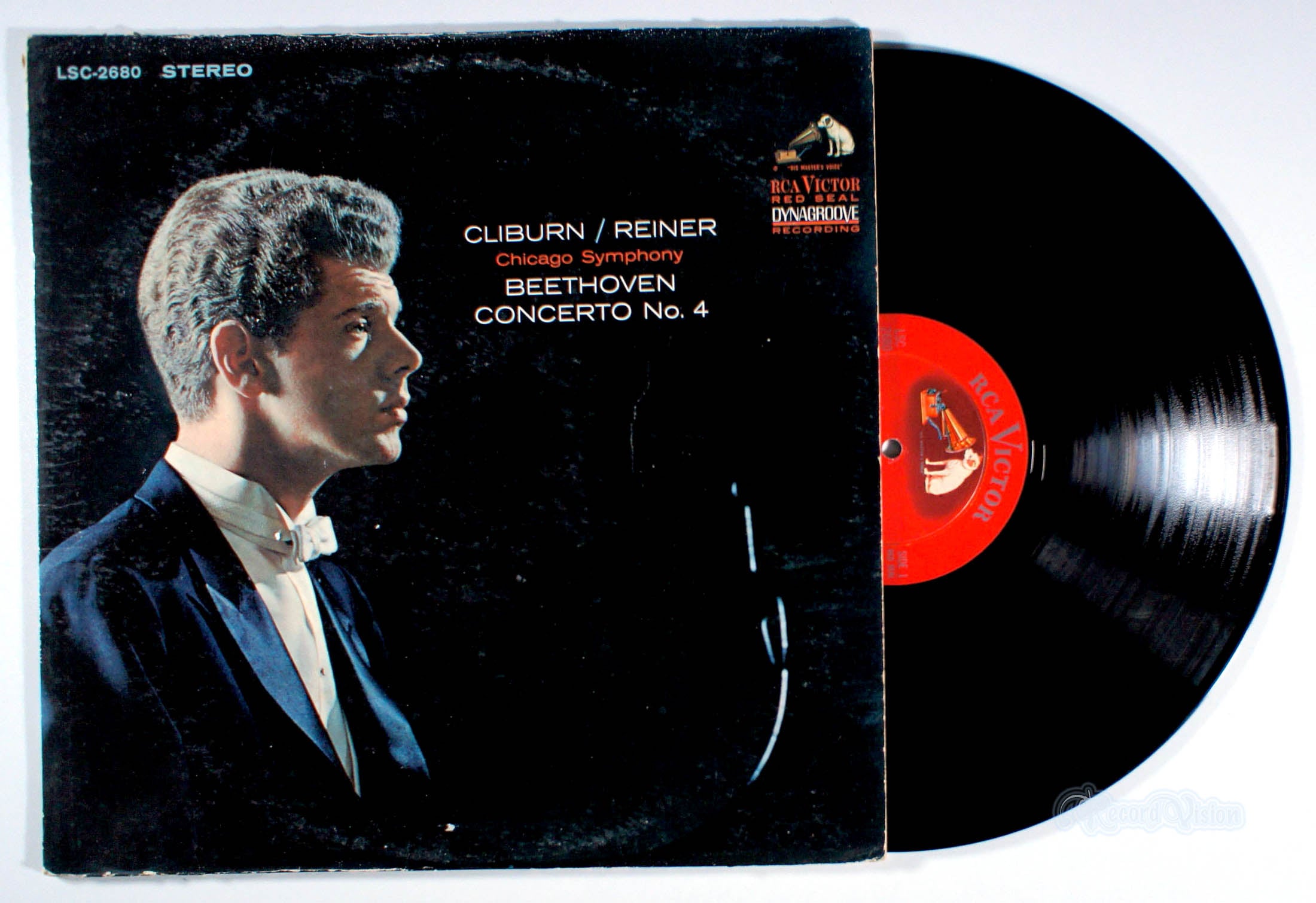 Van Cliburn - Beethoven Concerto No. 4 (front cover) Vinyl