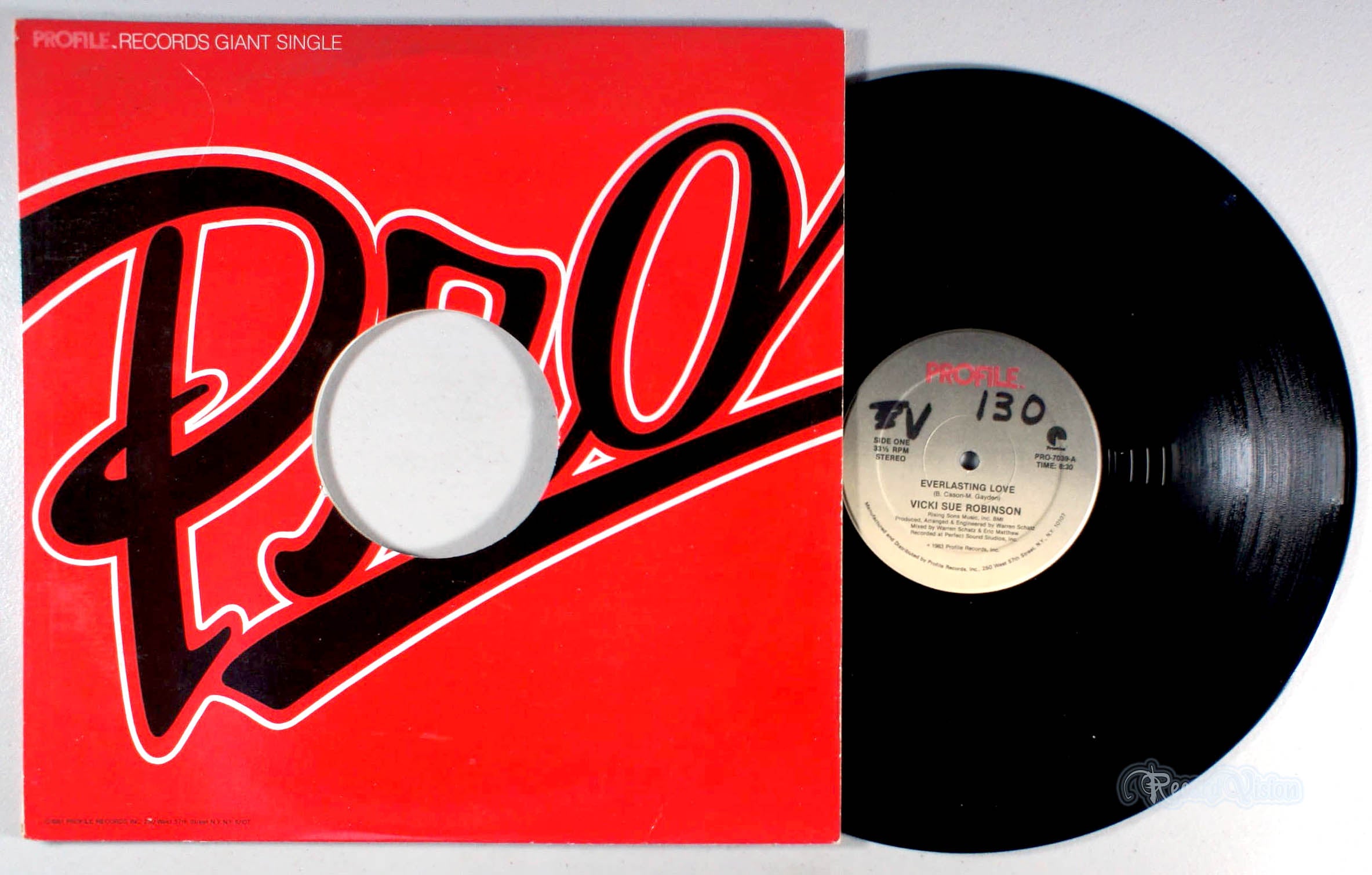 Vicki Sue Robinson - Everlasting Love (front cover) Vinyl