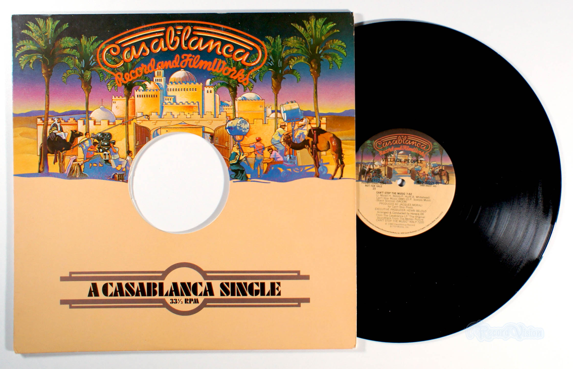 Village People - Can't Stop the Music (12" Single) (front cover) Vinyl