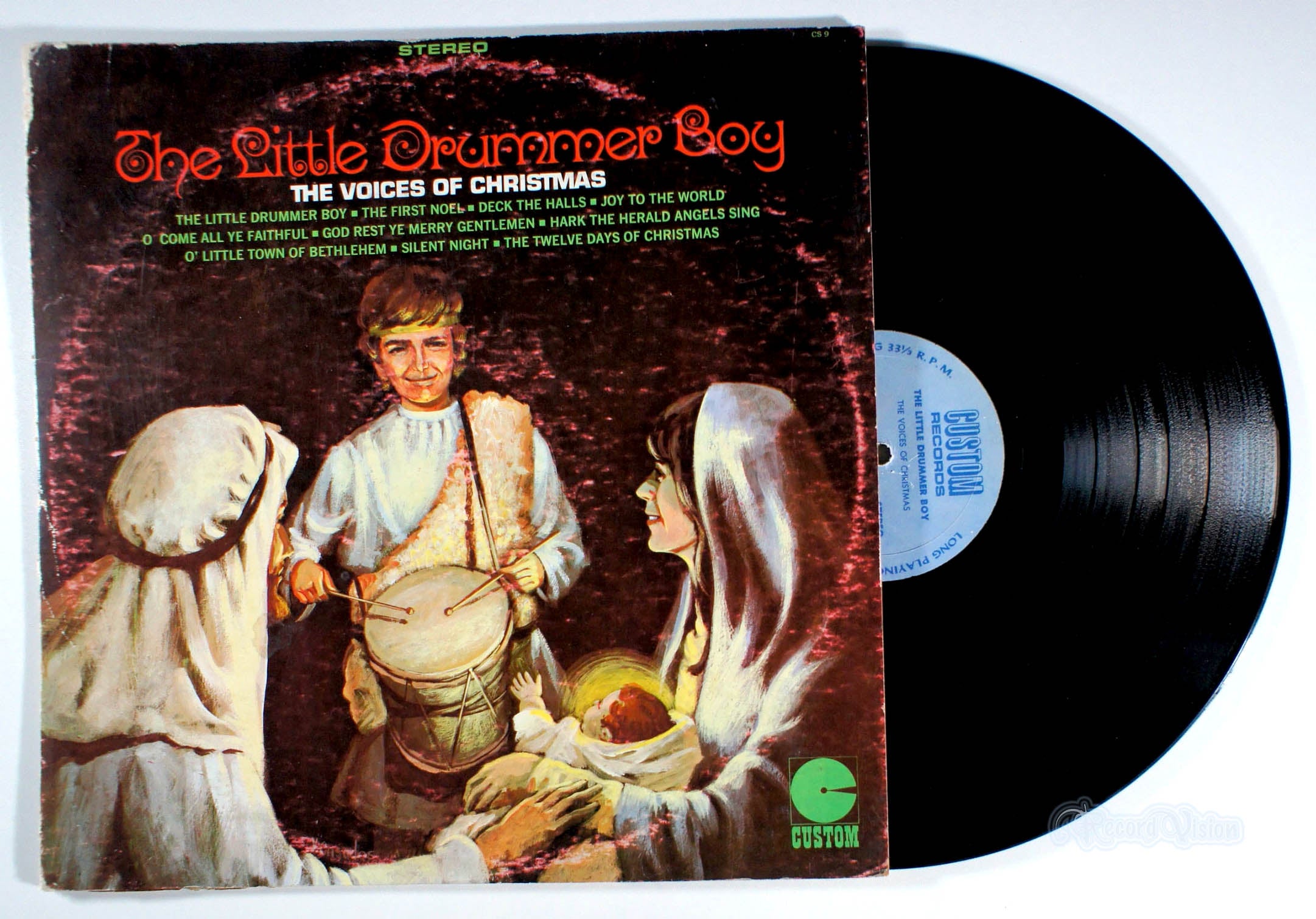 Voices of Christmas - The Little Drummer Boy (front cover) Vinyl