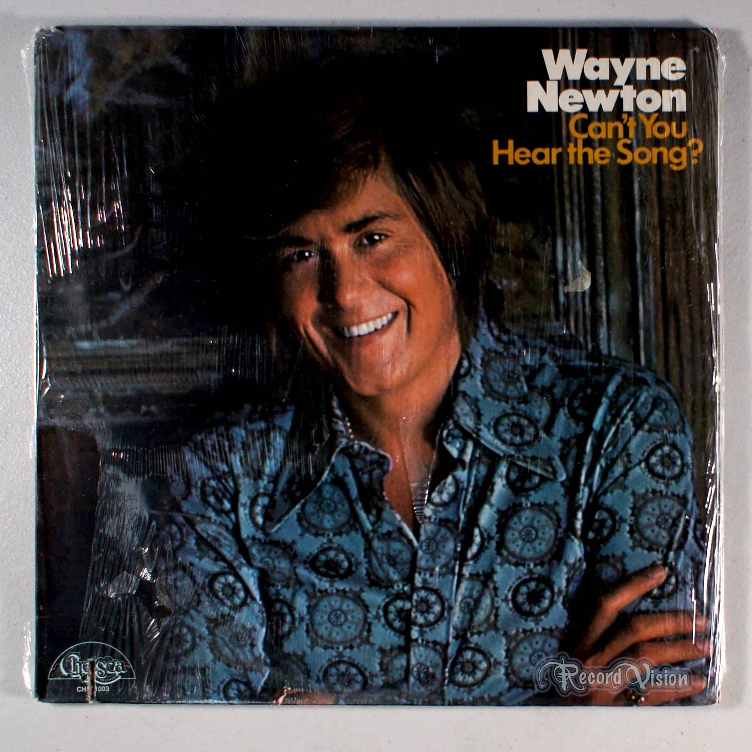 Wayne Newton - Can't You Hear the Song? (front cover) Vinyl