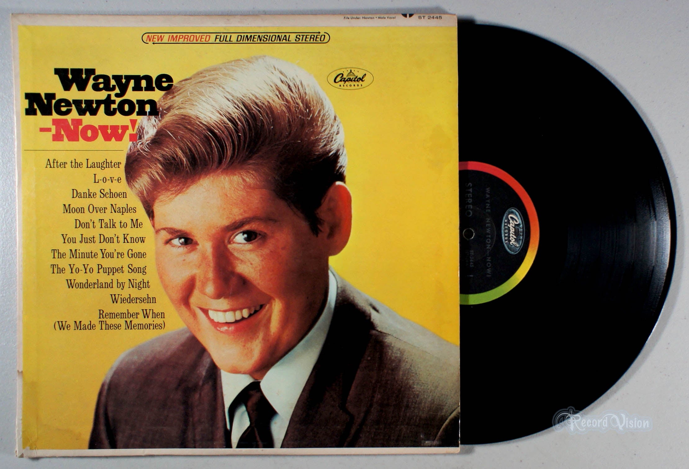 Wayne Newton - Now (front cover) Vinyl