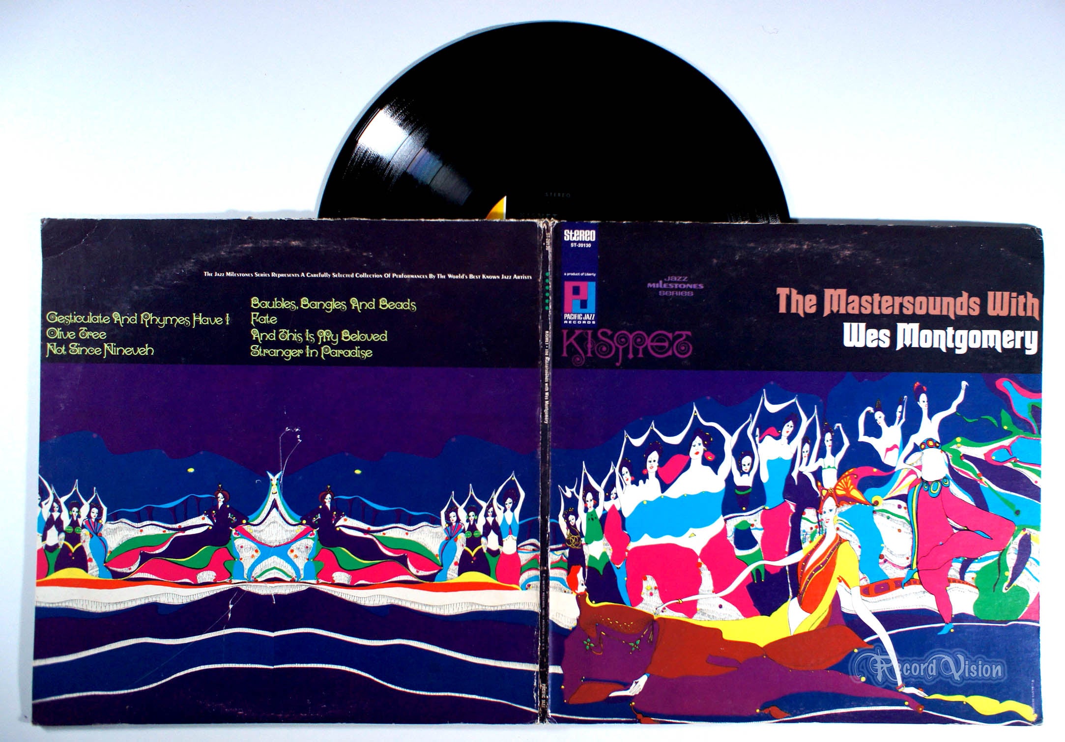 Wes Montgomery - Kismet (With The Mastersounds) (front cover) Vinyl
