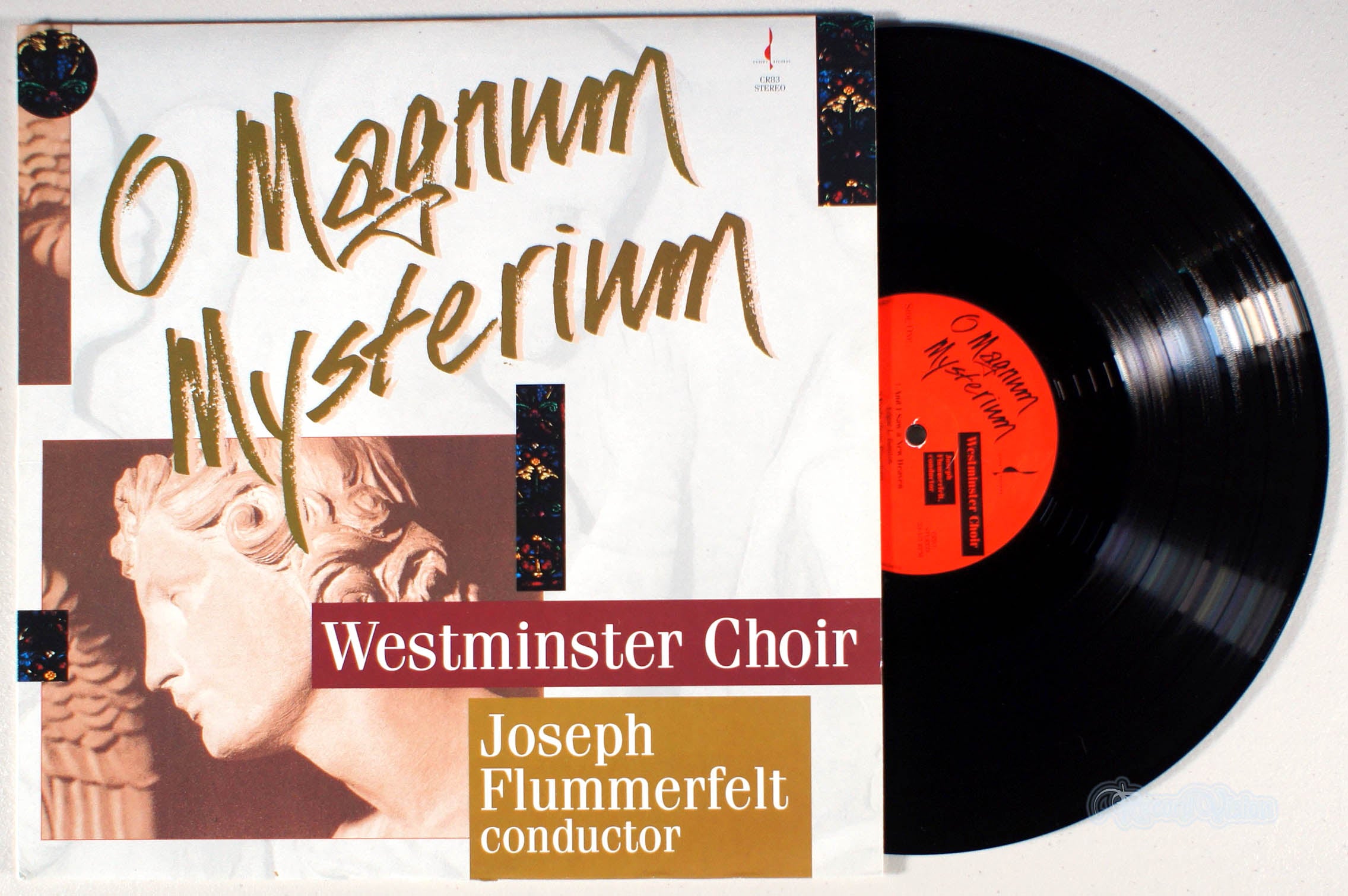 Westminster Choir - O Magnum Mysterium (front cover) Vinyl