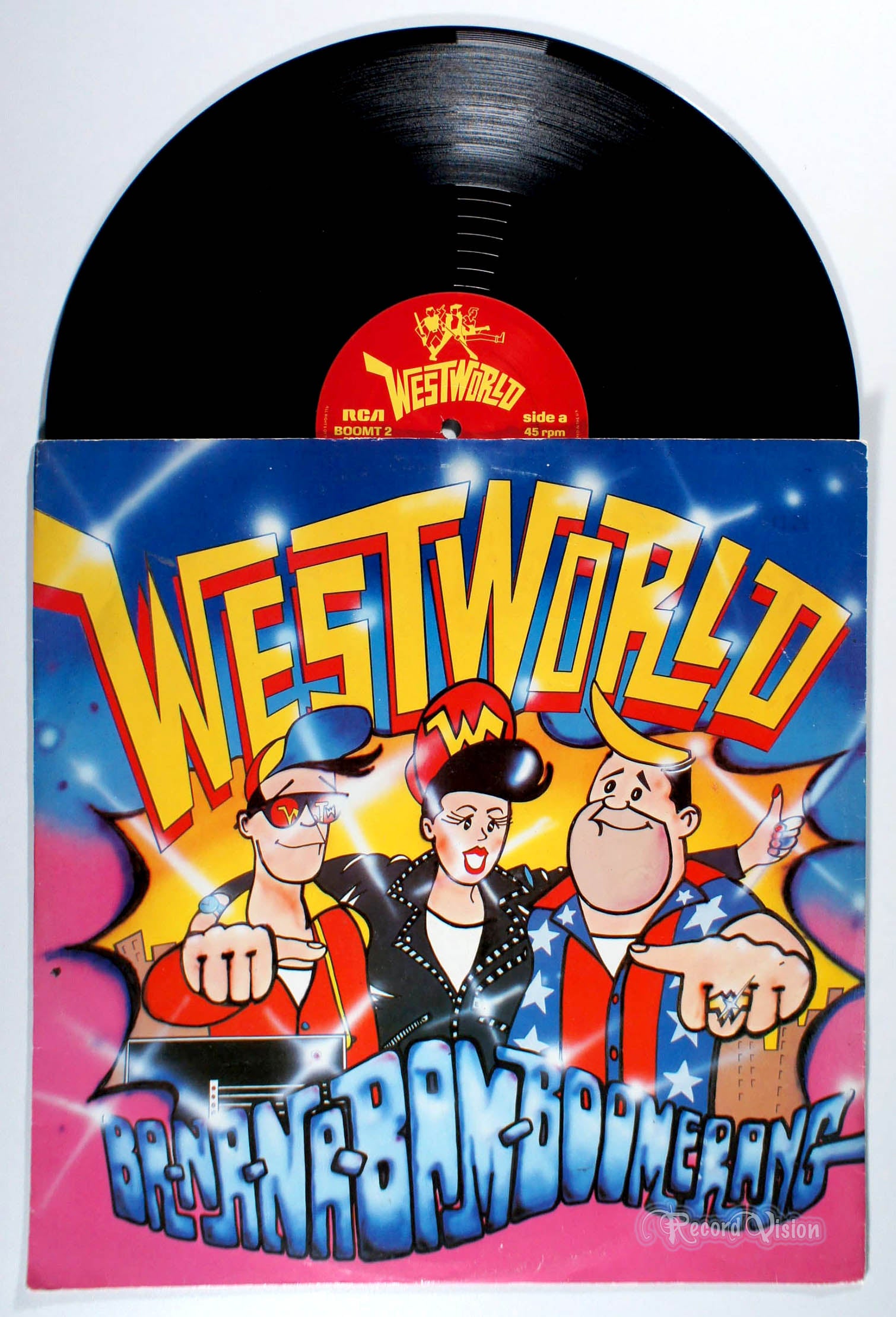 Westworld - Ba-Na-Na-Bam-Boomerang (front cover) Vinyl