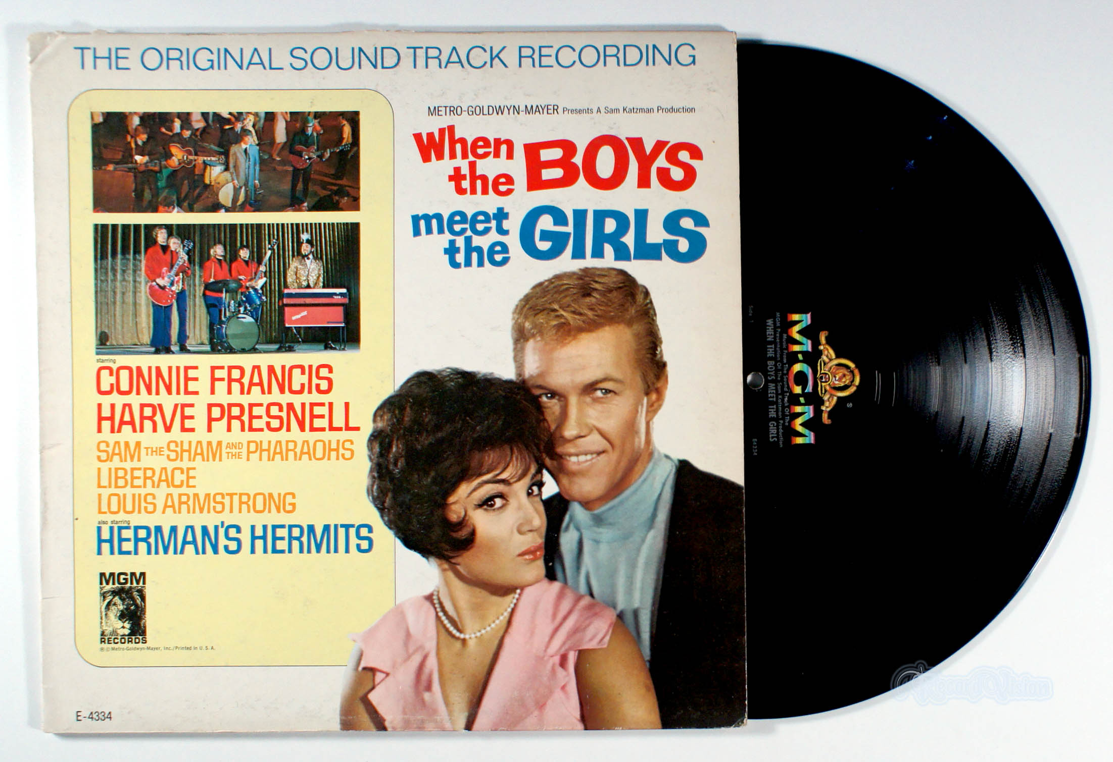 When the Boys Meet the Girls (Original Recording) (front cover) Vinyl