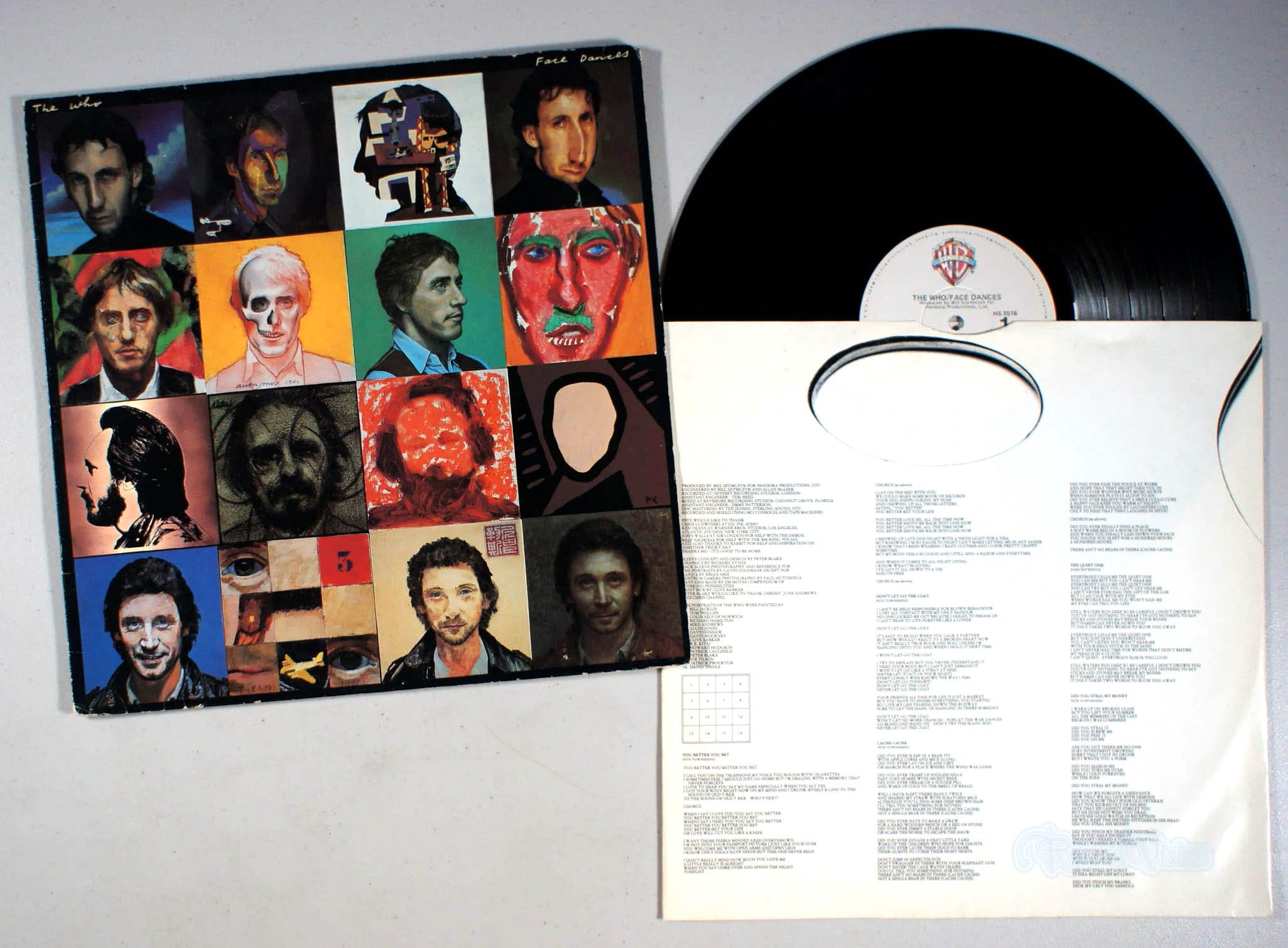 Who, The - Face Dances (front cover) Vinyl