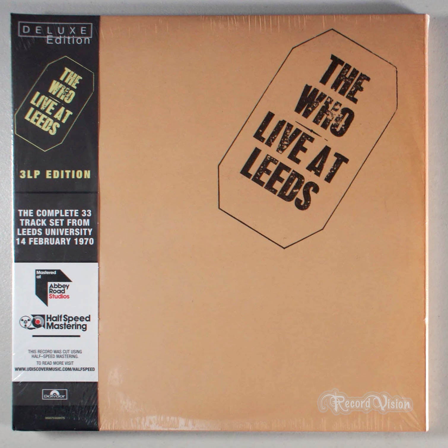 Who, The - Live at Leeds (front cover) Vinyl