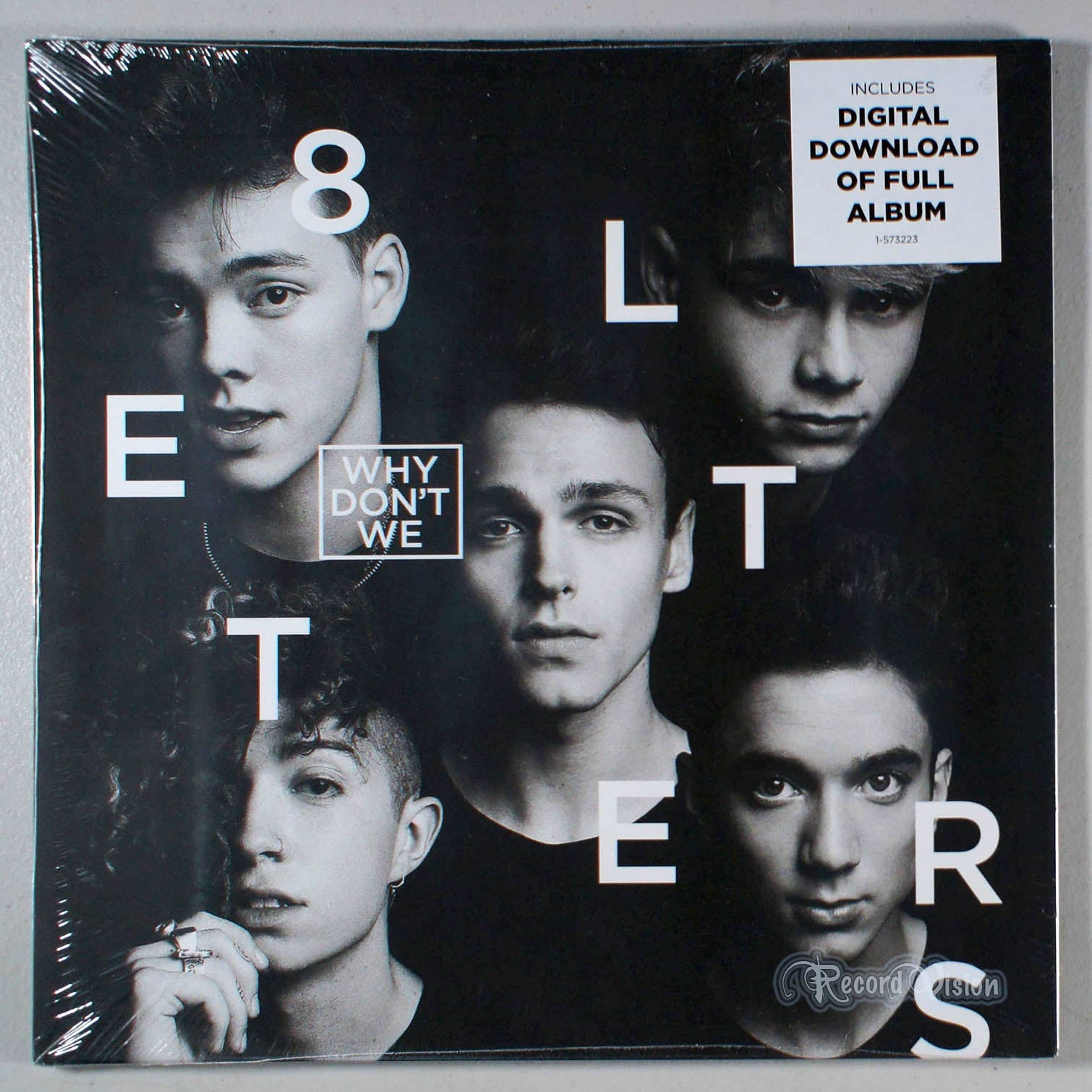 Why Don't We - Eight Letters (front cover) Vinyl