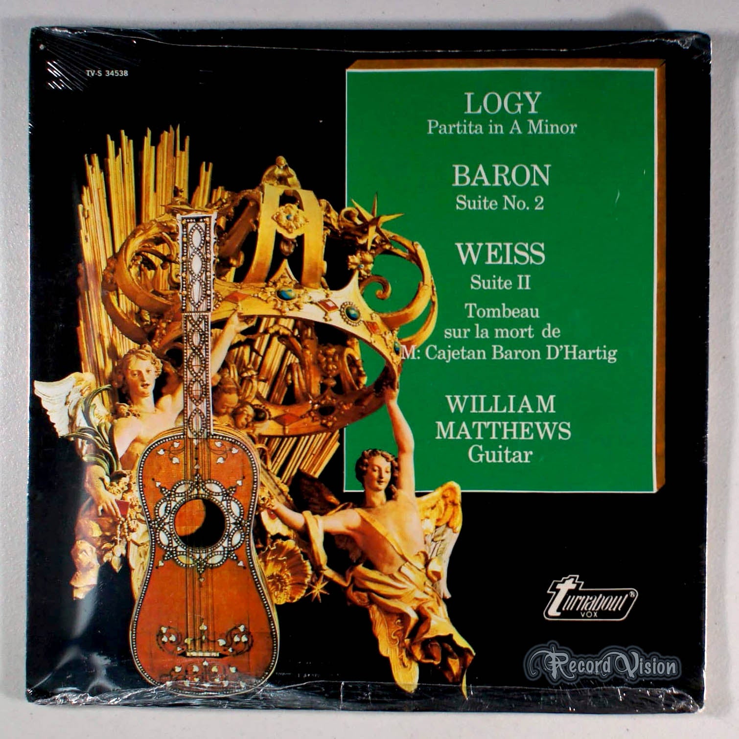 William Matthews - Logy / Baron / Weiss (front cover) Vinyl