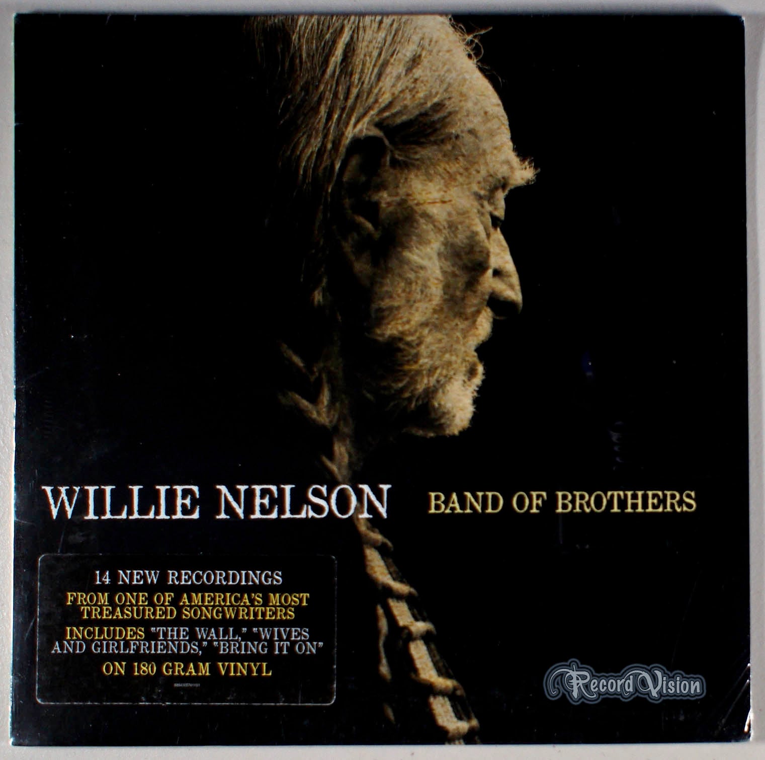 Willie Nelson - Band of Brothers (front cover) Vinyl
