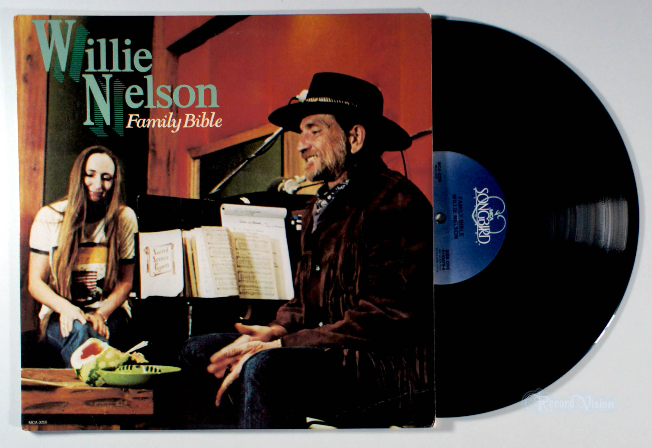 Willie Nelson - Family Bible (front cover) Vinyl
