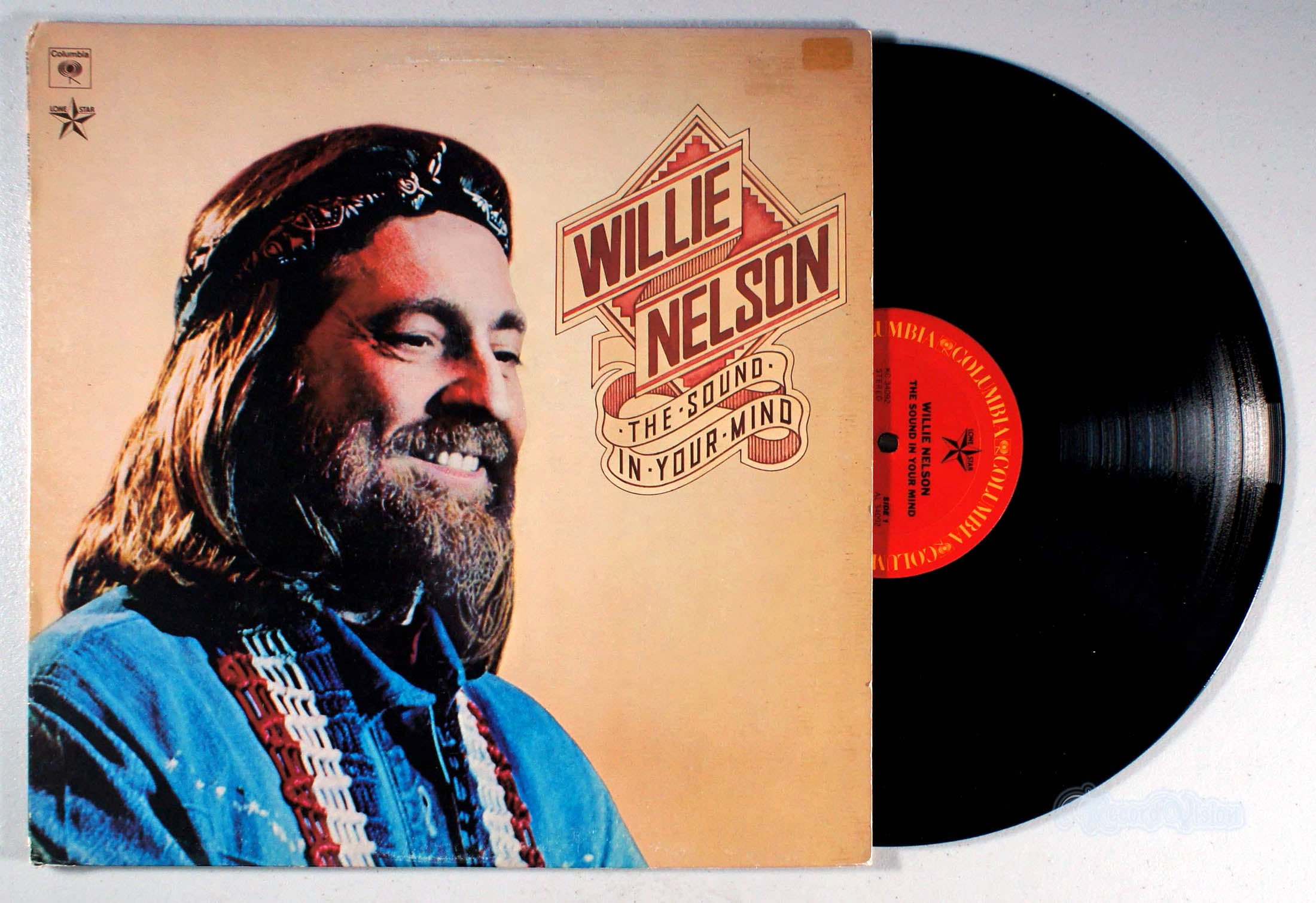 Willie Nelson - The Sound in Your Mind (front cover) Vinyl
